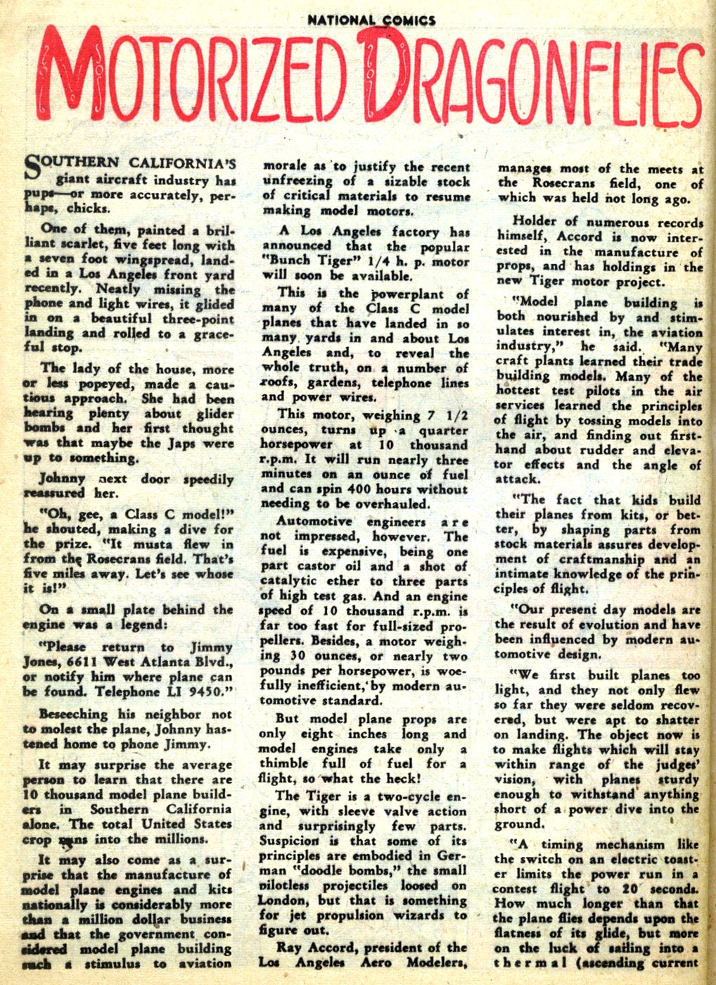 Read online National Comics comic -  Issue #47 - 44