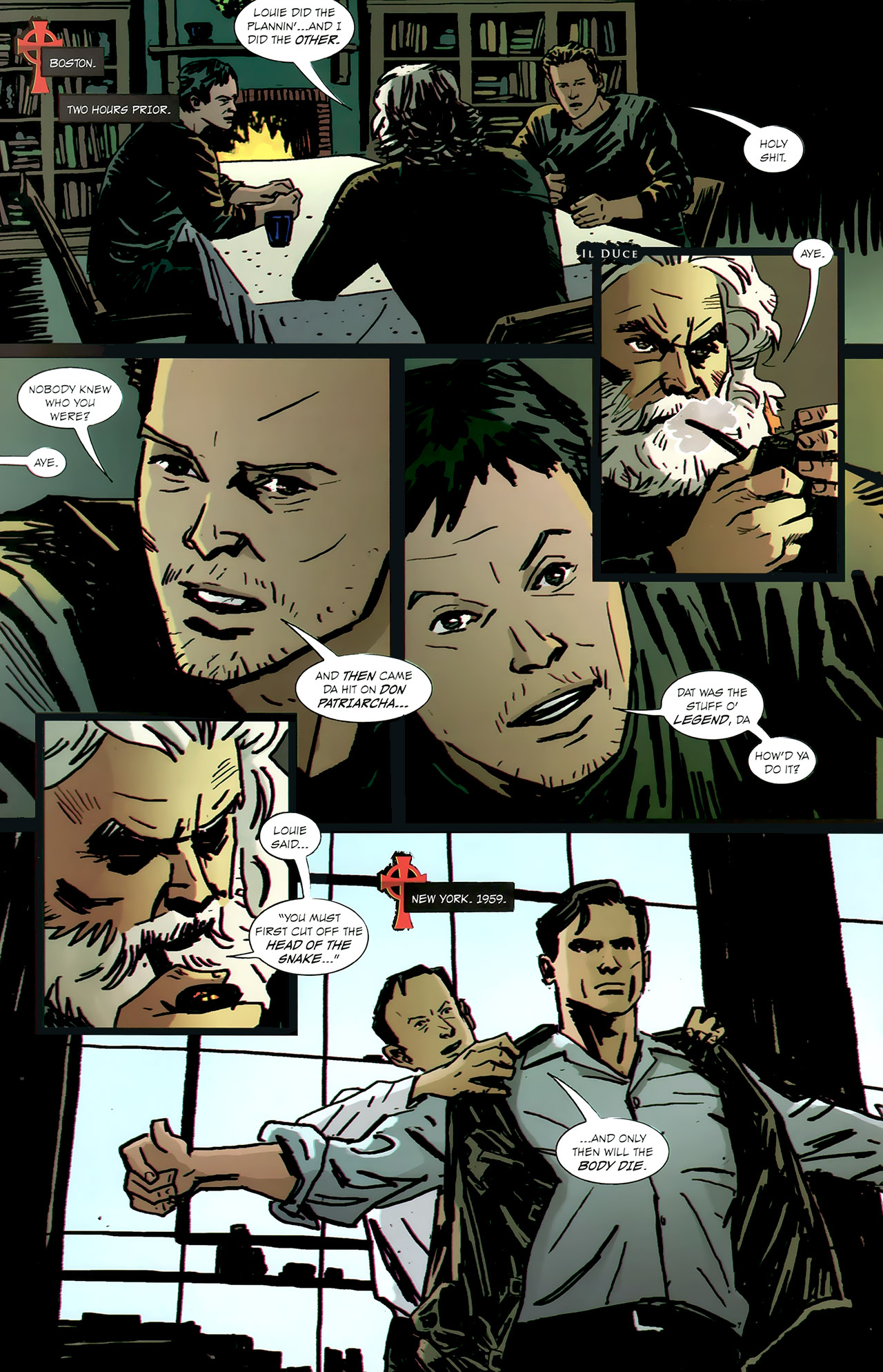 Read online The Boondock Saints: ''In Nomine Patris'' Volume 1 comic -  Issue #2 - 4
