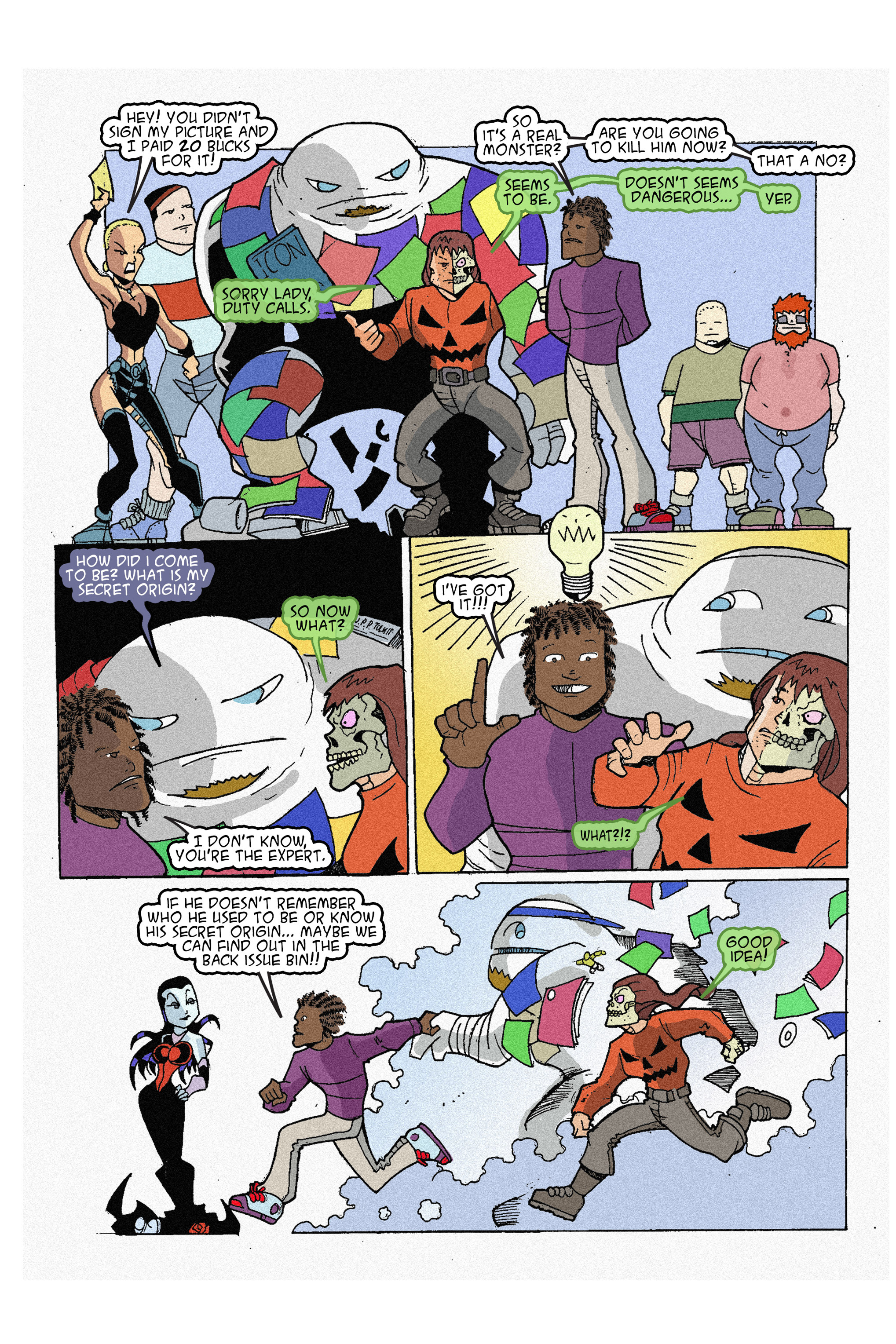 Read online Halloween Man comic -  Issue #5 - 64