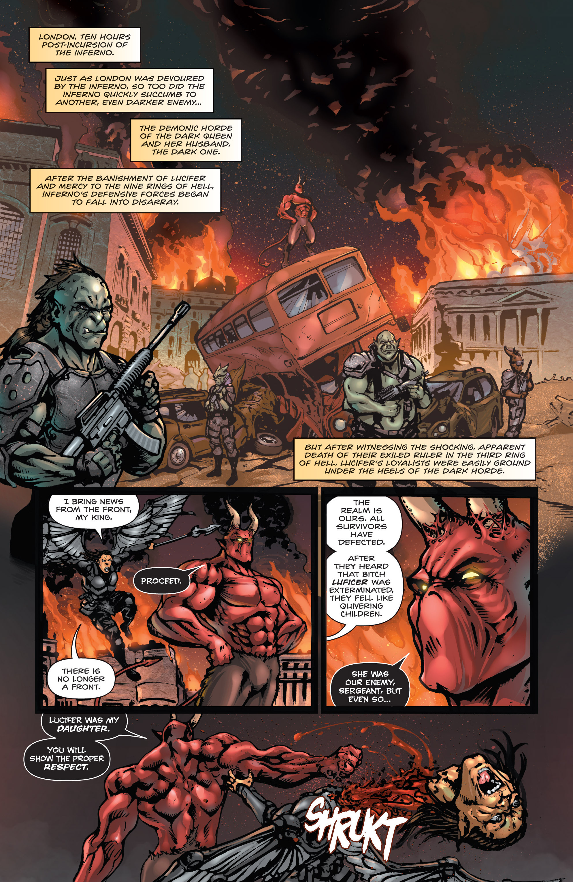 Read online Grimm Fairy Tales presents Inferno: Rings of Hell comic -  Issue #3 - 4