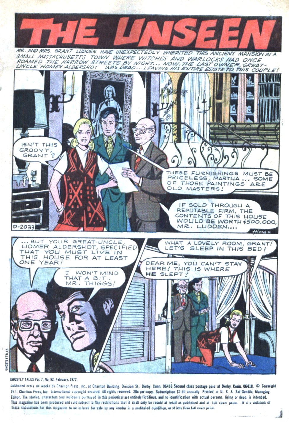 Read online Ghostly Tales comic -  Issue #92 - 3