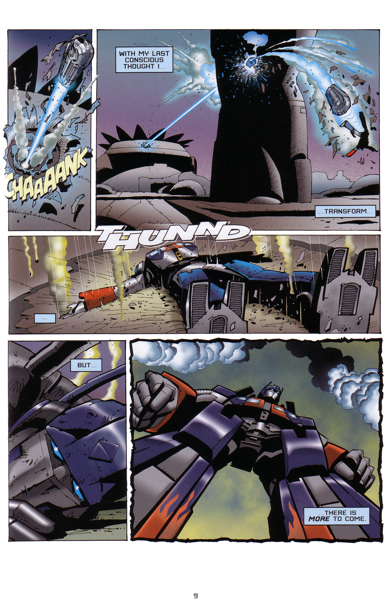 Read online Transformers: Saga of the Allspark comic -  Issue #1 - 10