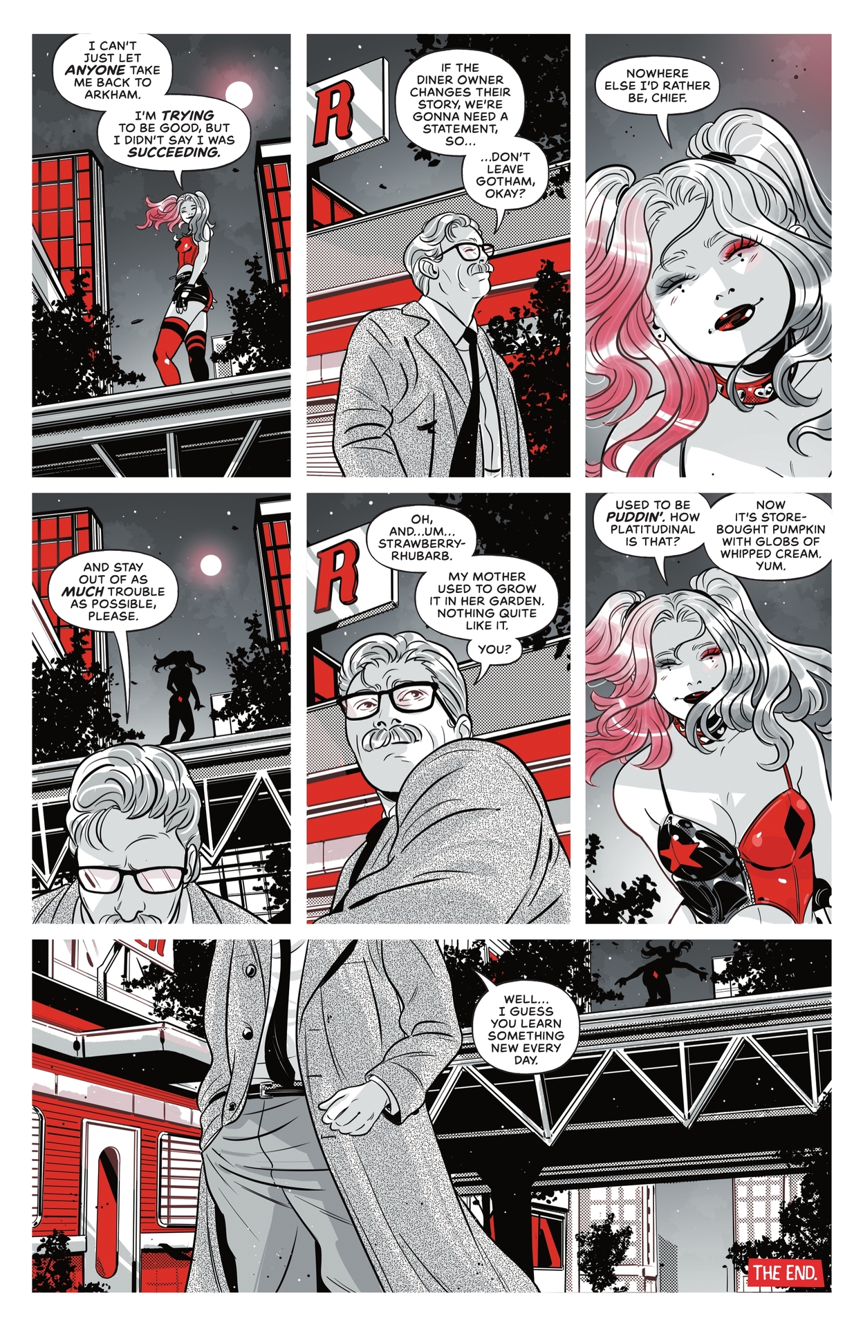 Read online Harley Quinn: Black   White   Redder comic -  Issue #2 - 38