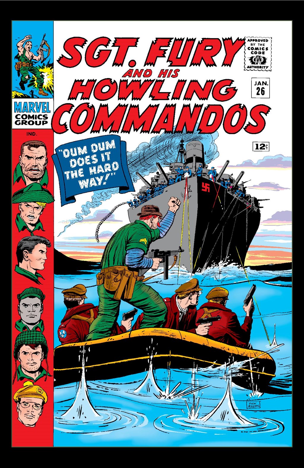 Read online Sgt. Fury Epic Collection: The Howling Commandos comic -  Issue #Sgt. Fury Epic Collection Berlin Breakout (Part 2) - 54