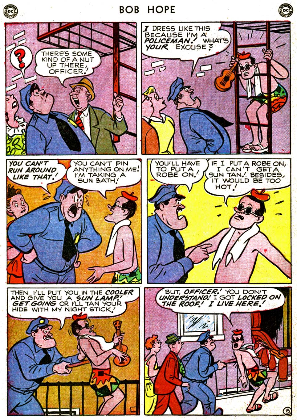 Read online The Adventures of Bob Hope comic -  Issue #3 - 8