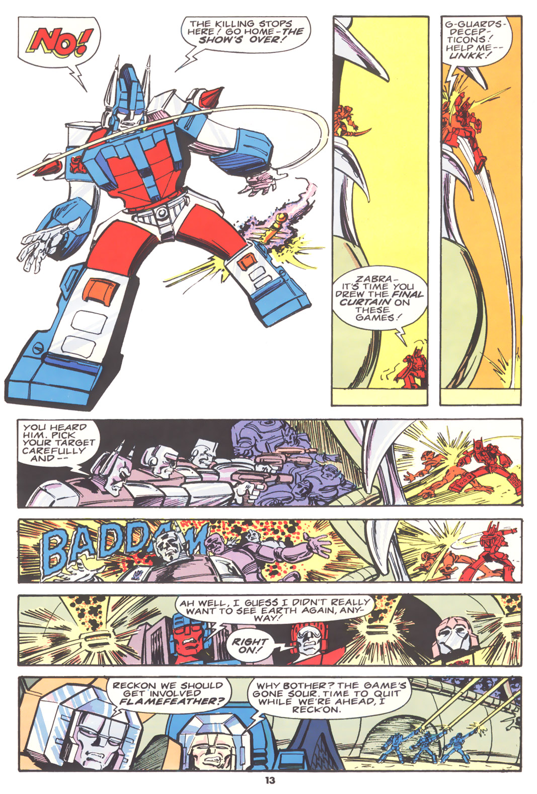 Read online The Transformers (UK) comic -  Issue #171 - 12