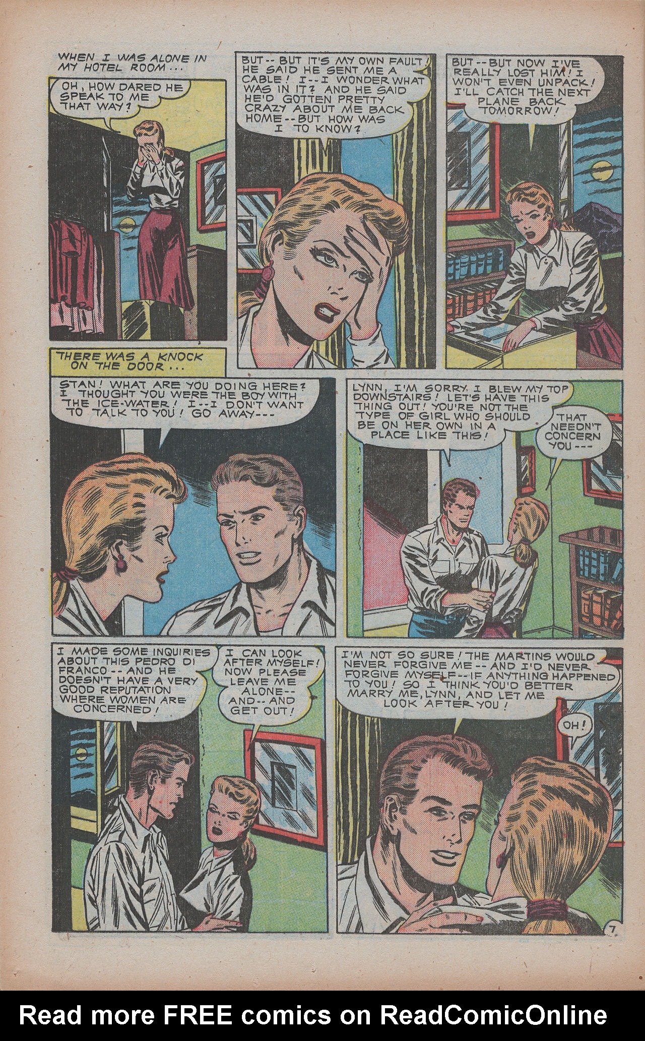 Read online Glamorous Romances comic -  Issue #55 - 24