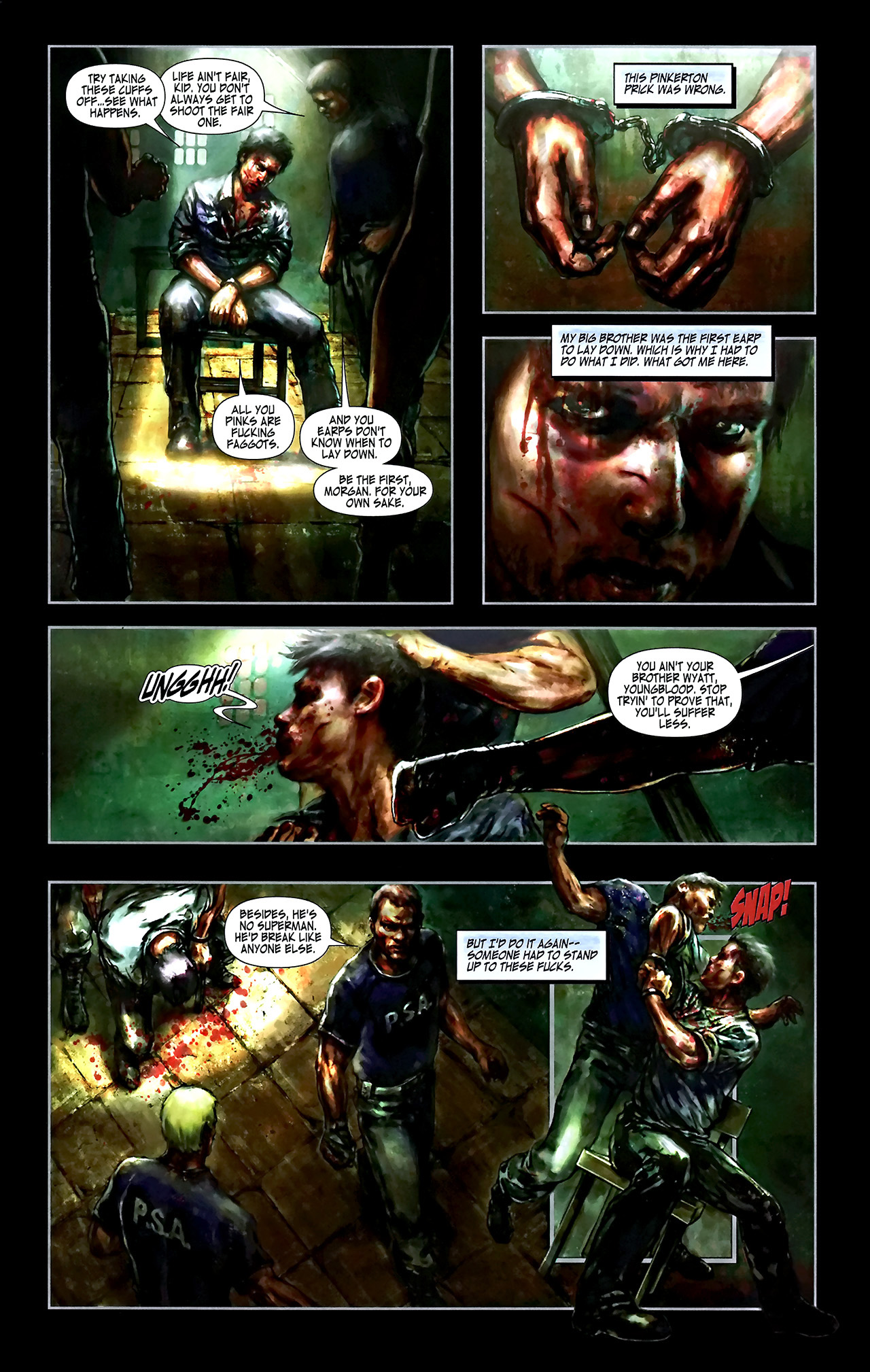Read online Earp: Saints For Sinners comic -  Issue #0 - 4
