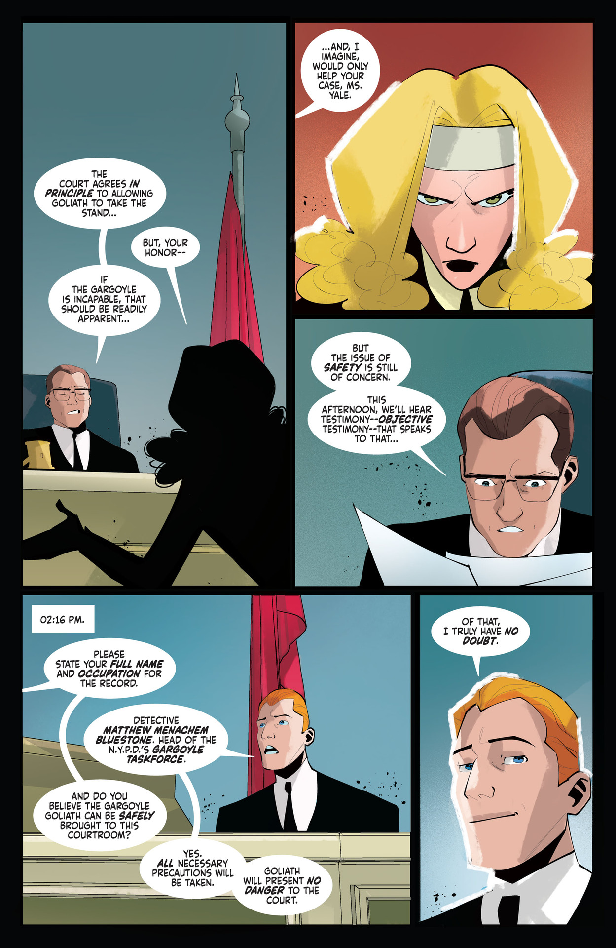 Read online Gargoyles (2022) comic -  Issue #9 - 10