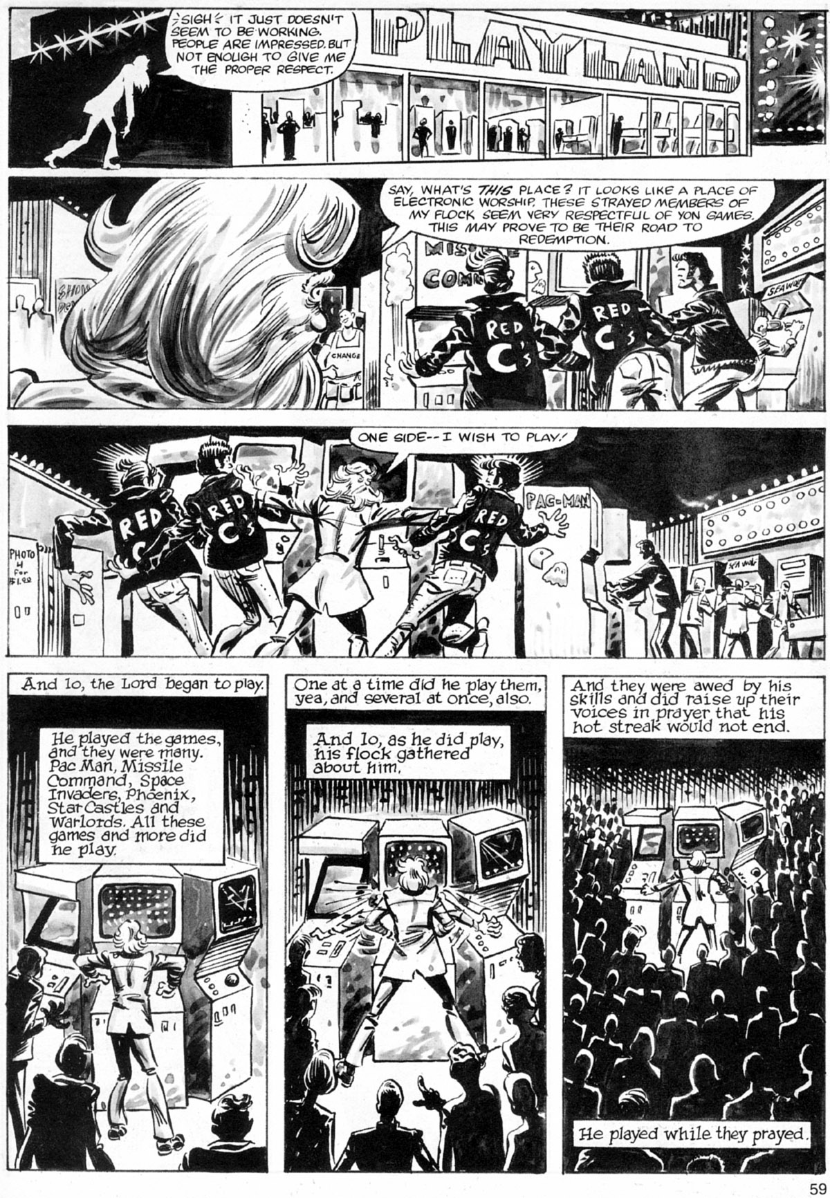 Read online Bizarre Adventures comic -  Issue #32 - 58