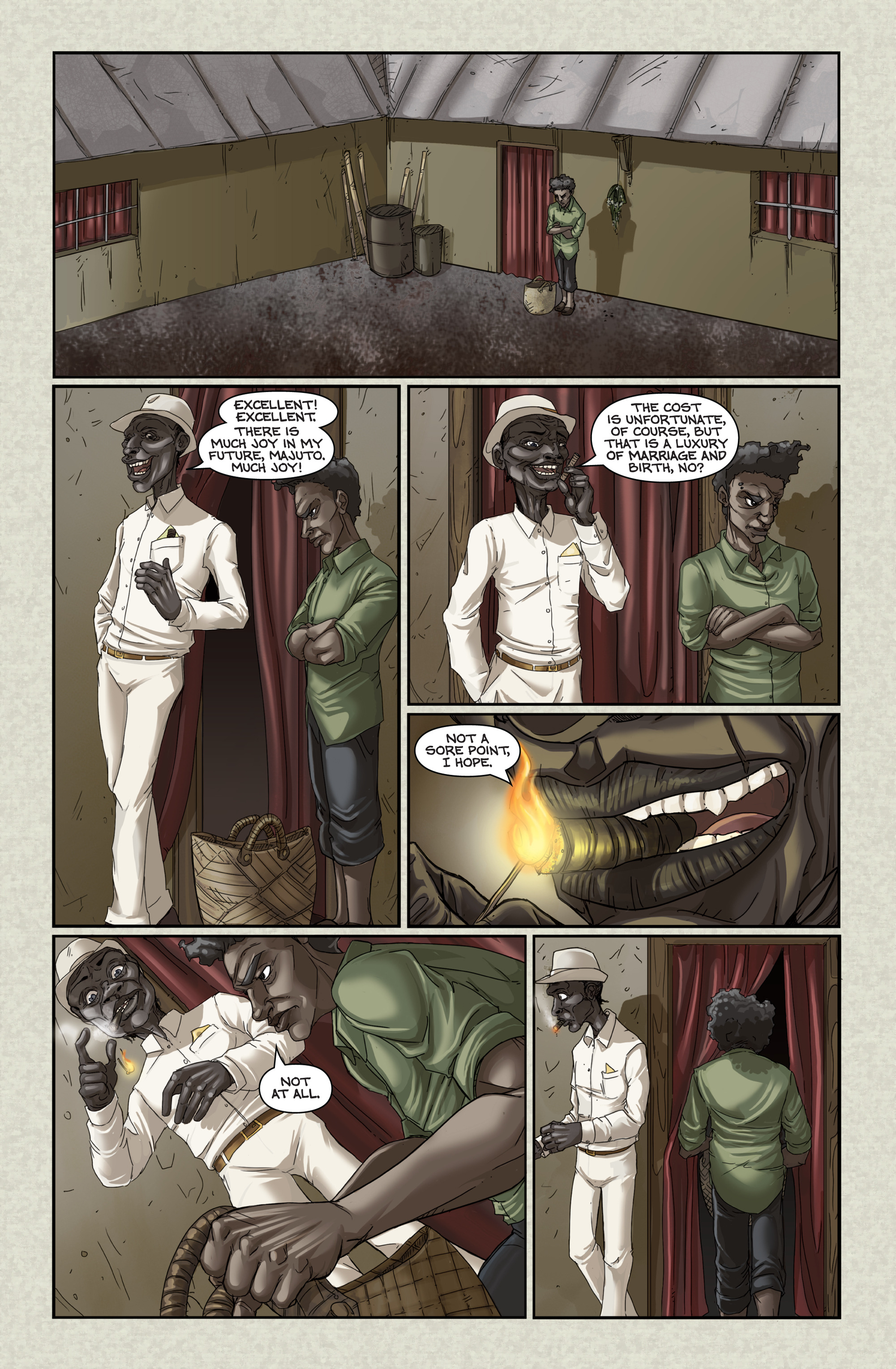 Read online Flesh of White comic -  Issue #2 - 6
