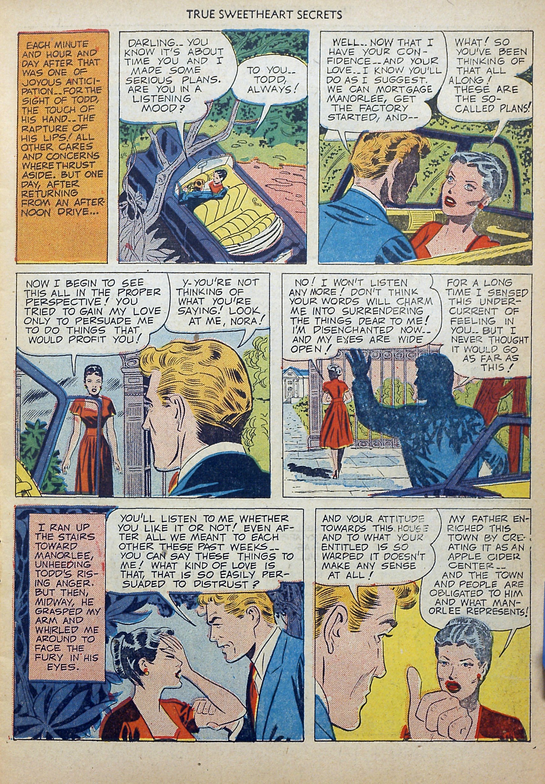 Read online True Sweetheart Secrets comic -  Issue #3 - 8