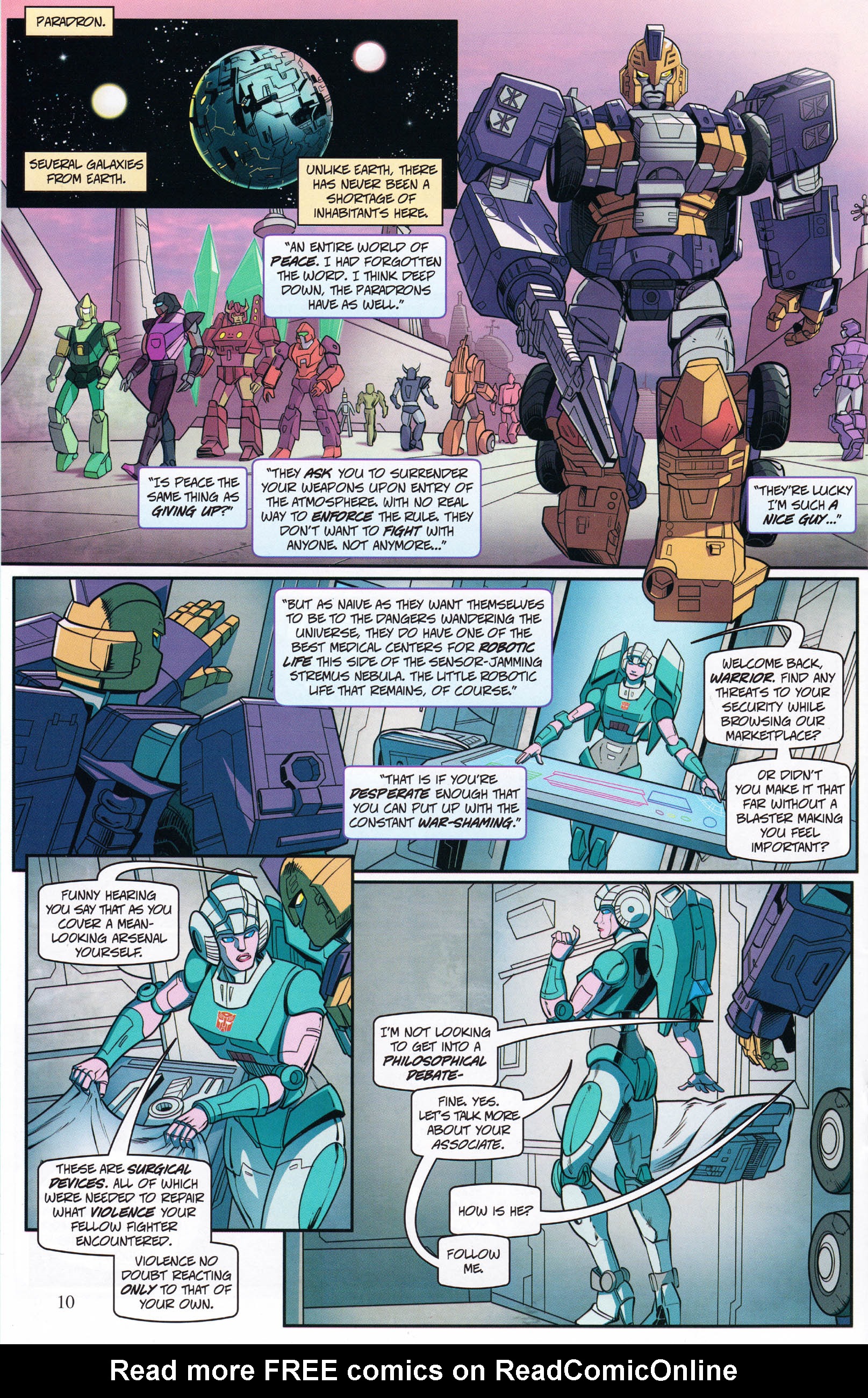 Read online Transformers: Collectors' Club comic -  Issue #68 - 10