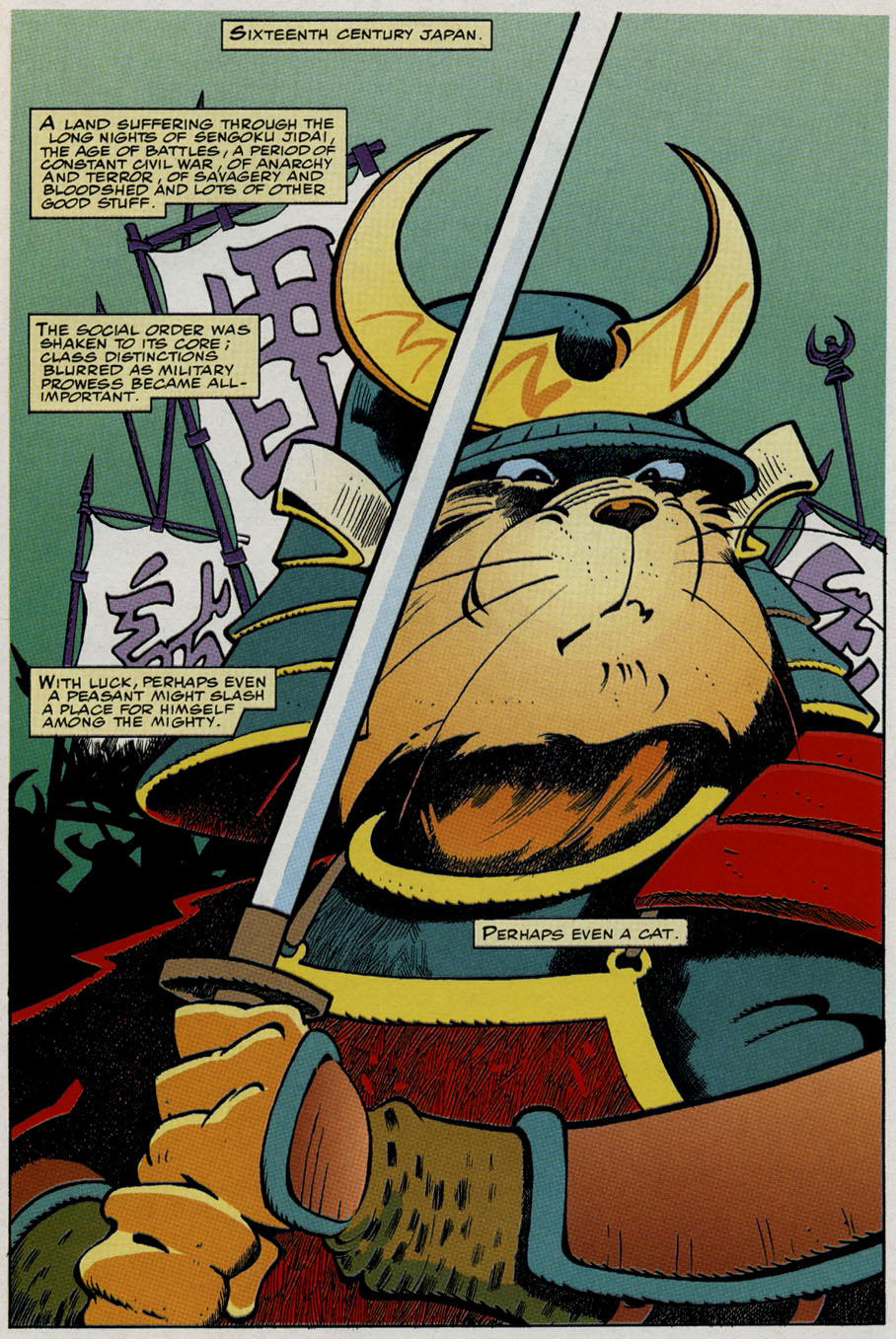 Read online Samurai Cat comic -  Issue #1 - 3