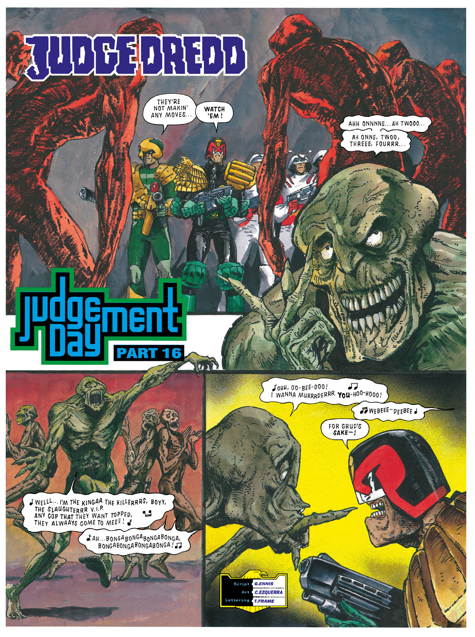 Read online Essential Judge Dredd: Judgement Day comic -  Issue # TPB - 119