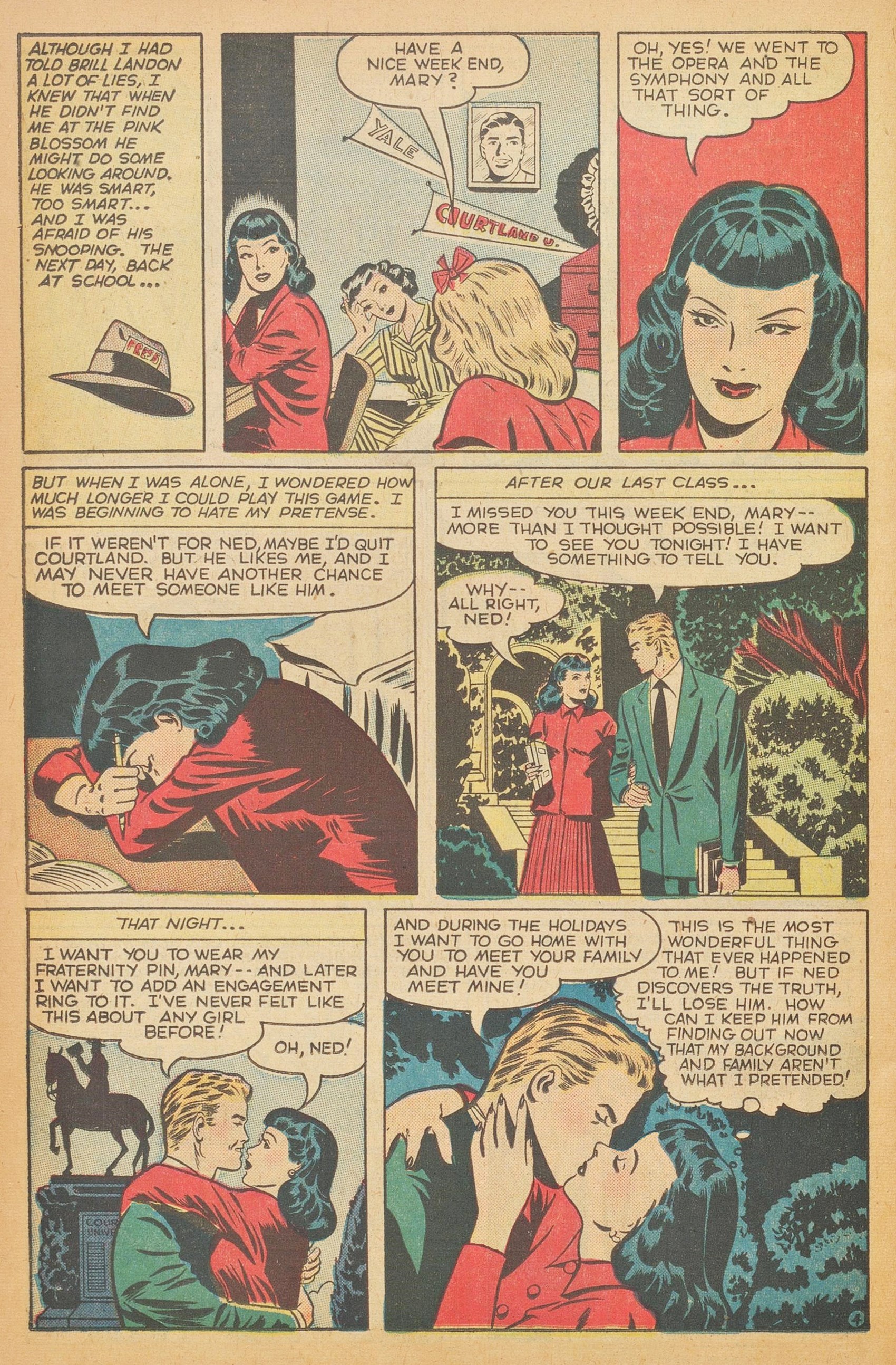 Read online Glamorous Romances comic -  Issue #45 - 38