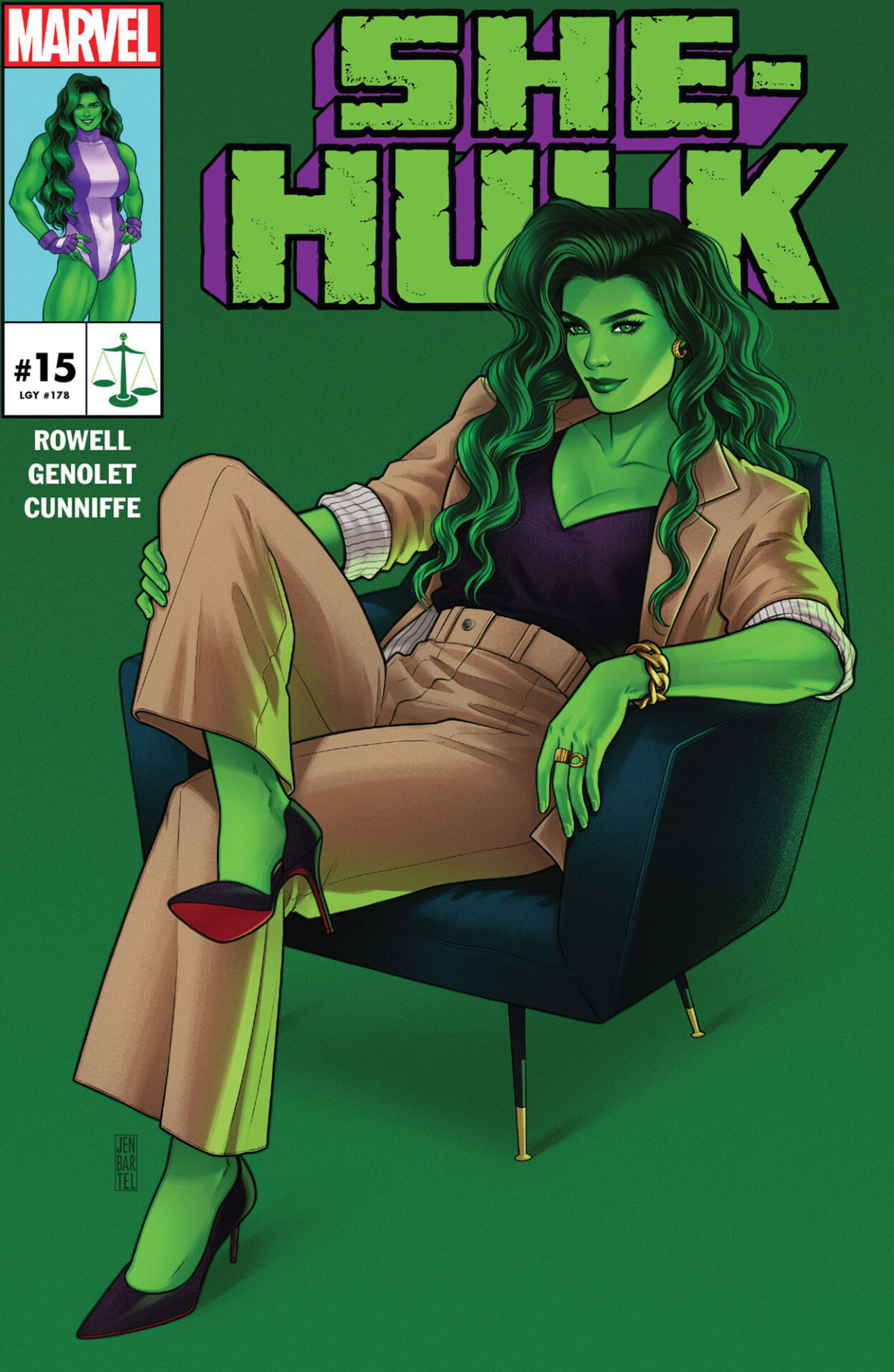 Read online She-Hulk (2022) comic -  Issue #15 - 1