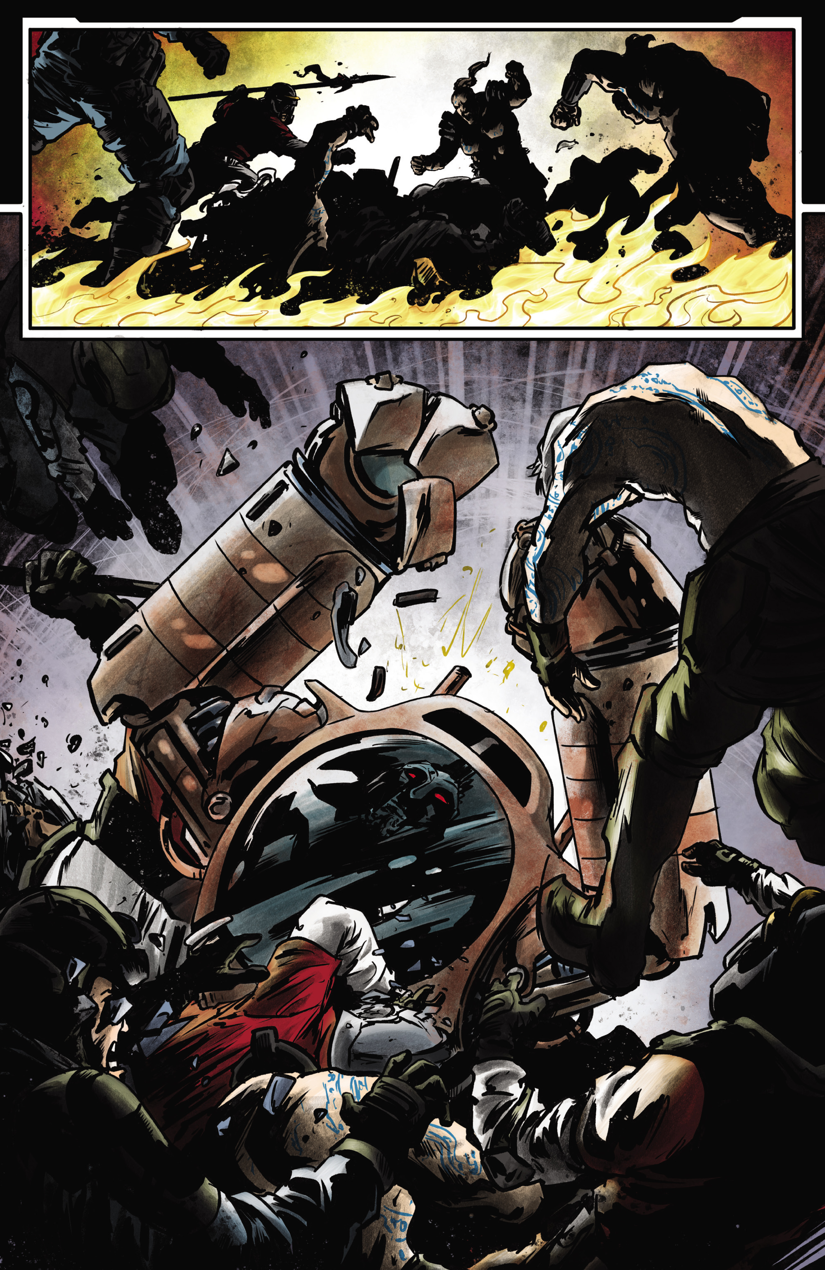 Read online Pierce Brown's Red Rising: Sons of Ares: Forbidden Song comic -  Issue # TPB - 32