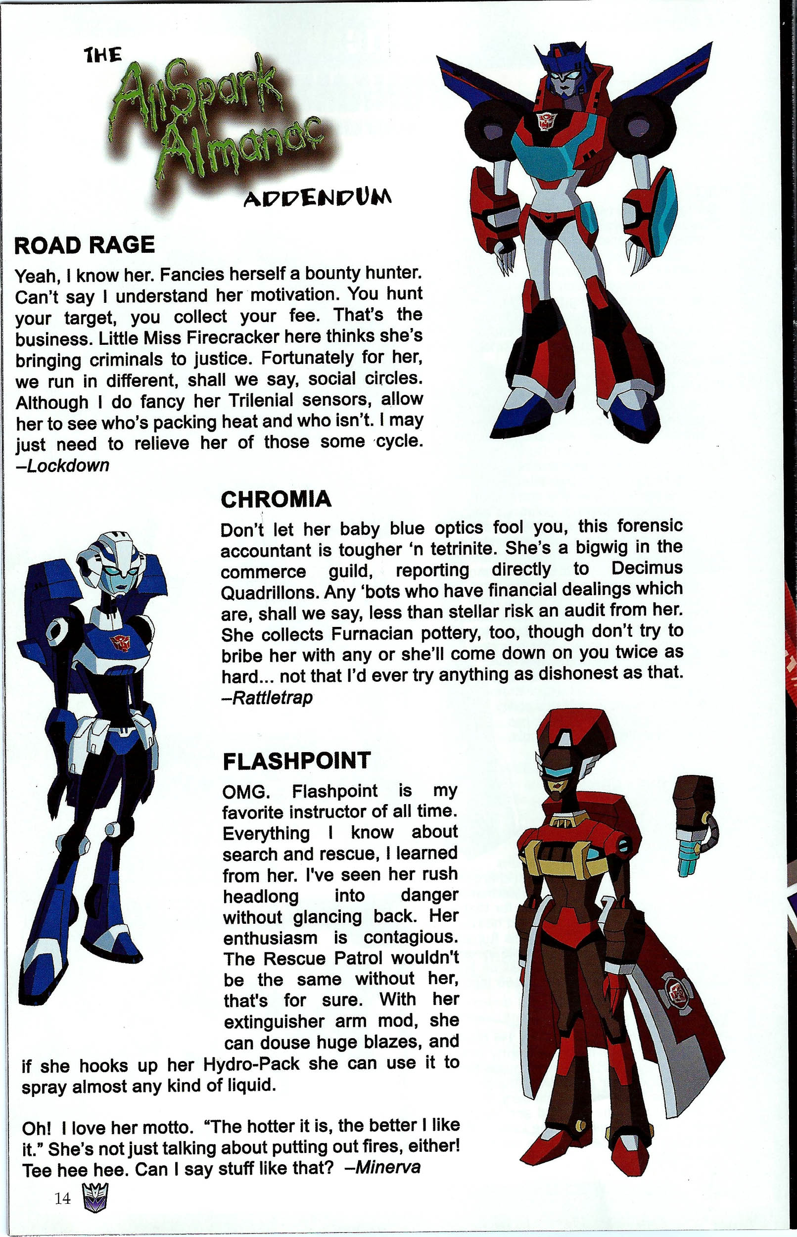 Read online Transformers: Collectors' Club comic -  Issue #43 - 14