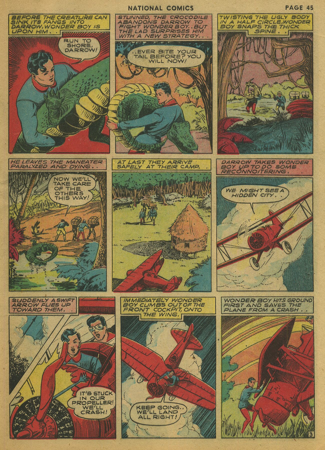 Read online National Comics comic -  Issue #13 - 47