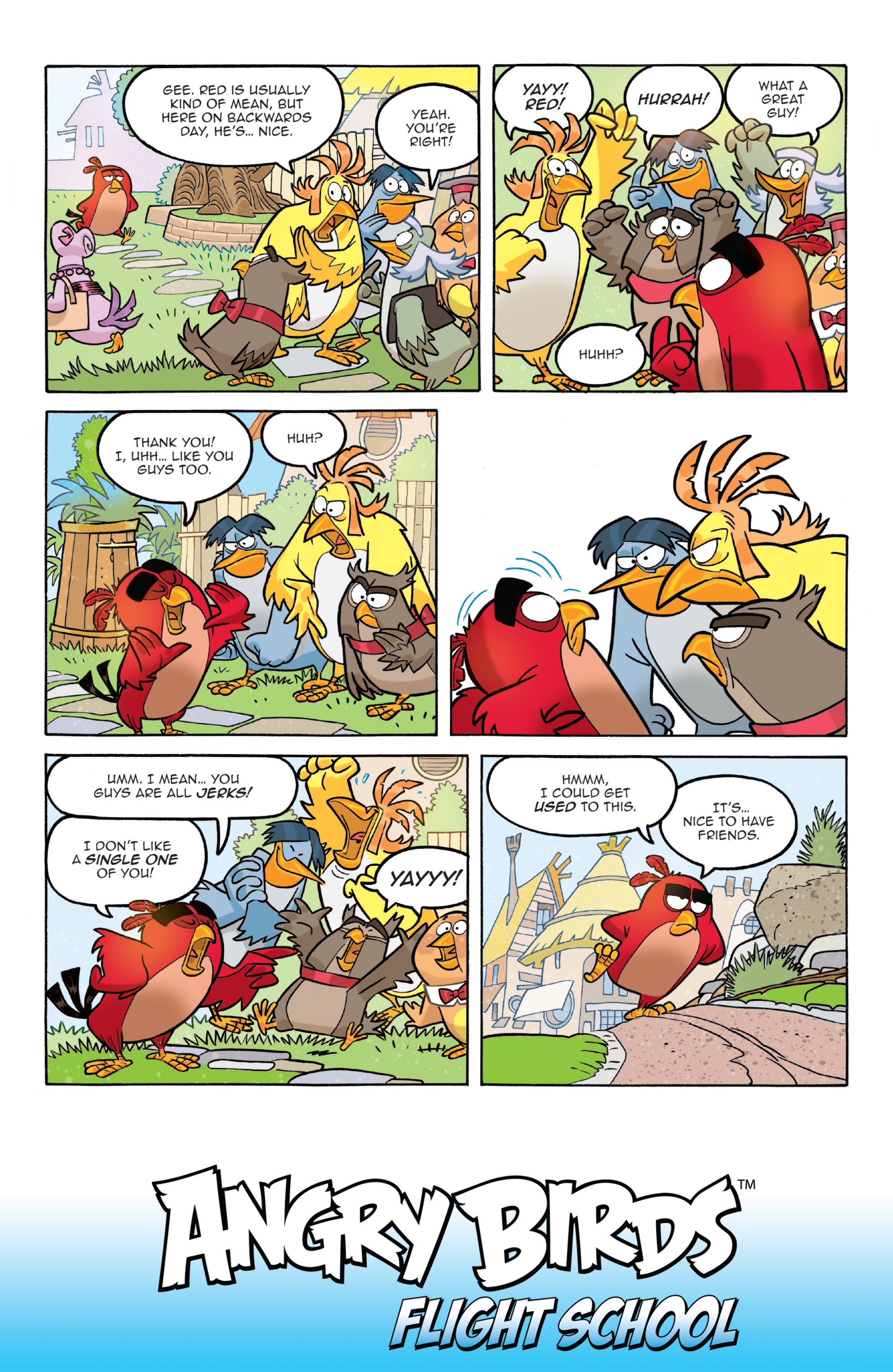 Read online Angry Birds: Flight School comic -  Issue #1 - 7