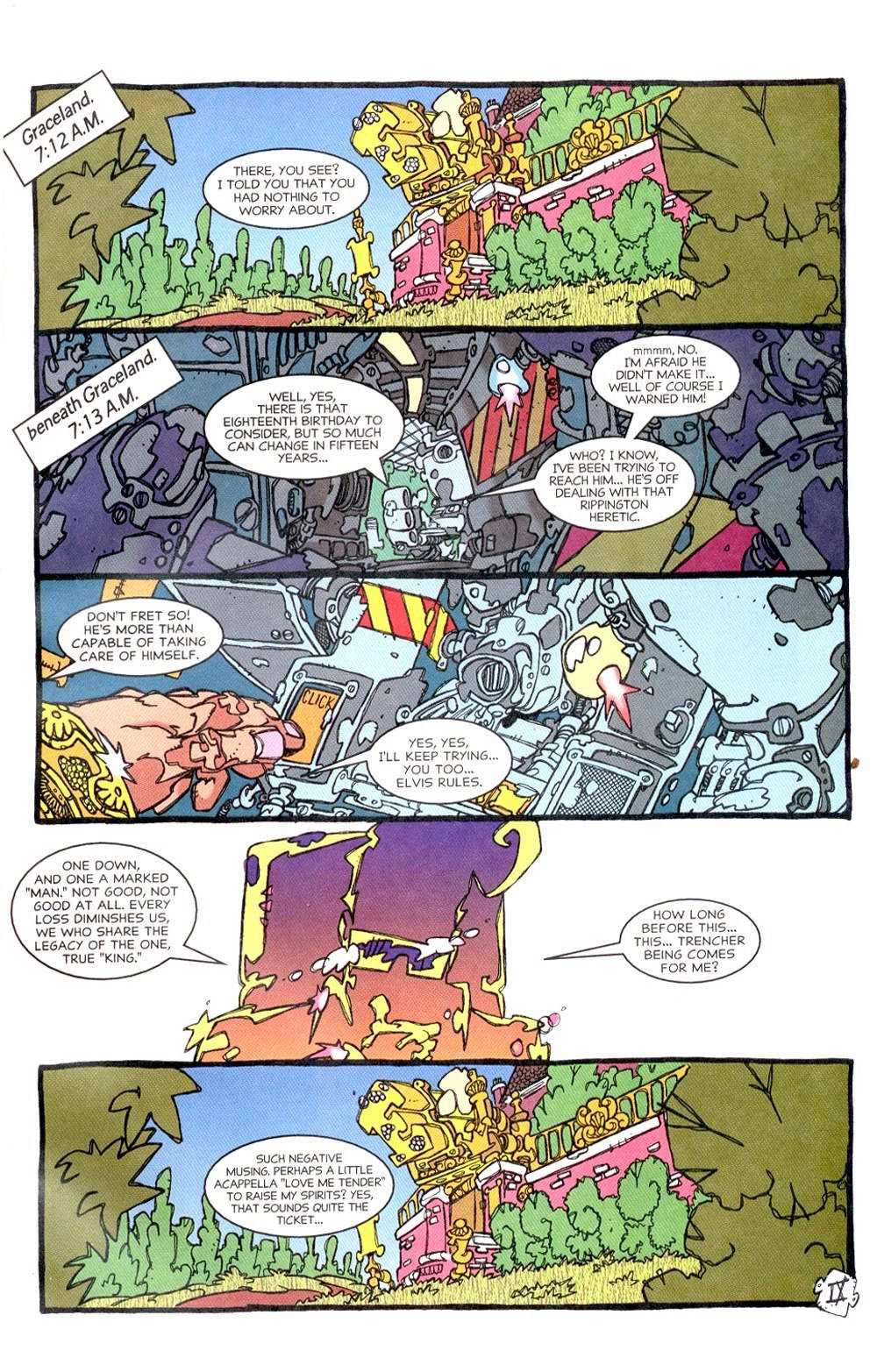 Read online Trencher comic -  Issue #4 - 11
