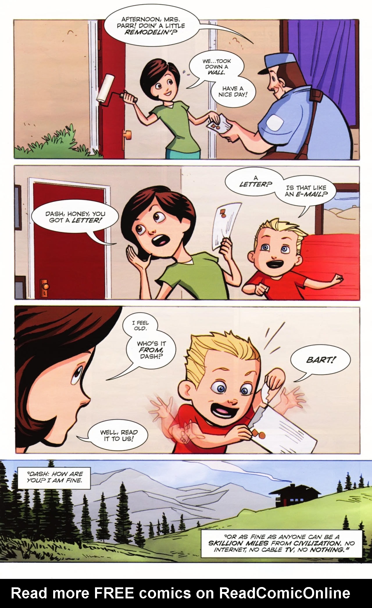 Read online The Incredibles: Family Matters comic -  Issue #4 - 21
