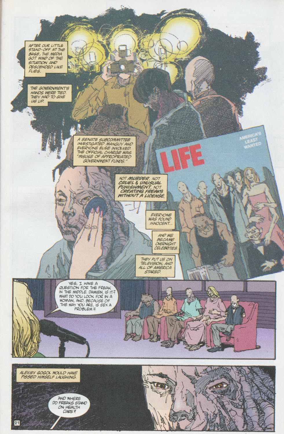 Read online American Freak: A Tale of the Un-Men comic -  Issue #5 - 24