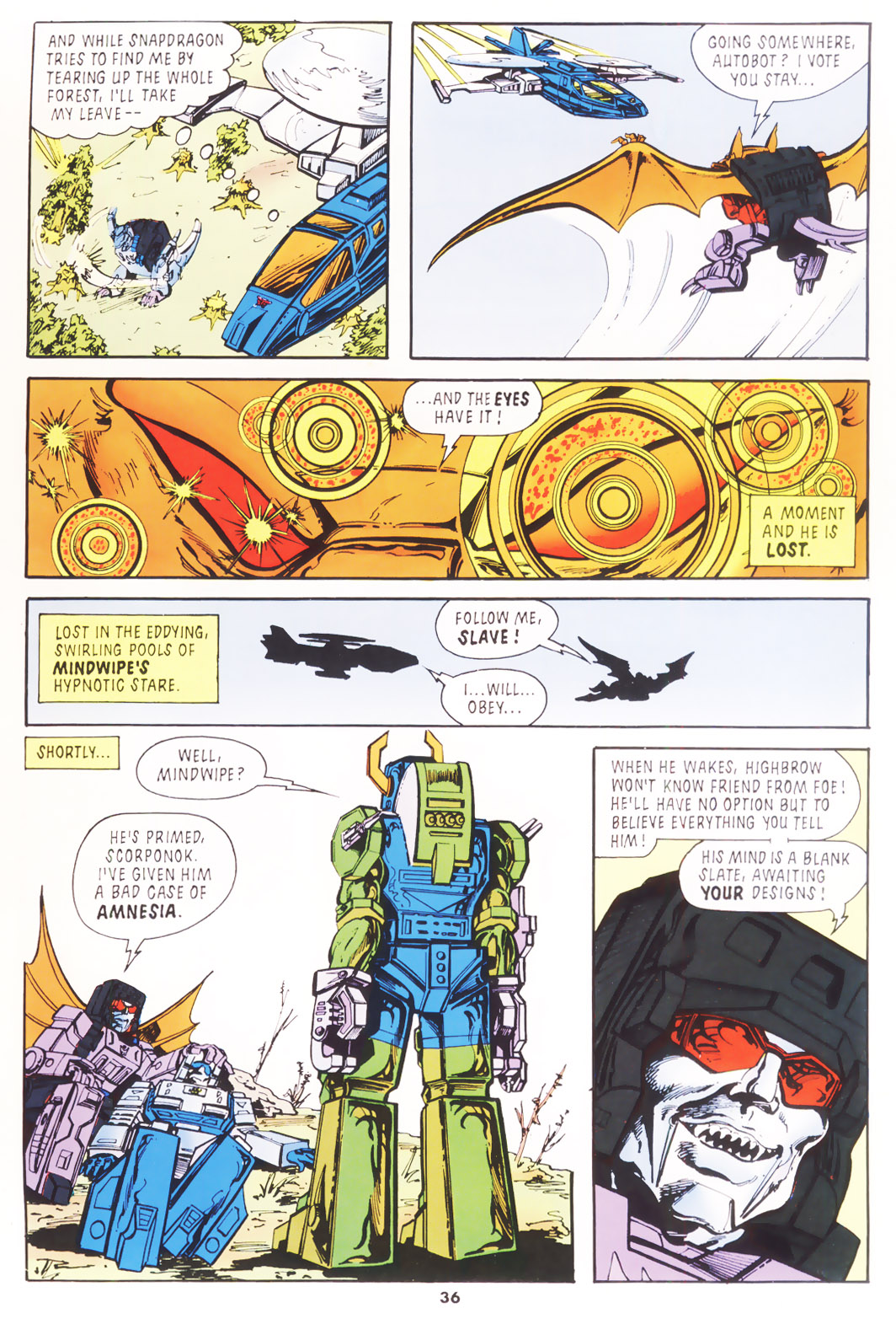Read online The Transformers Annual comic -  Issue #1988 - 34