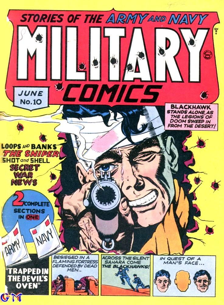 Read online Military Comics comic -  Issue #10 - 1