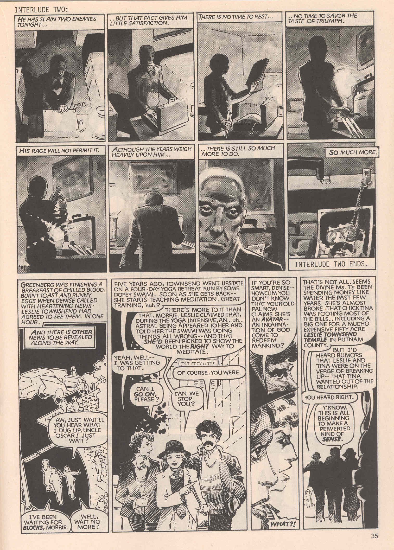 Read online Bizarre Adventures comic -  Issue #29 - 35