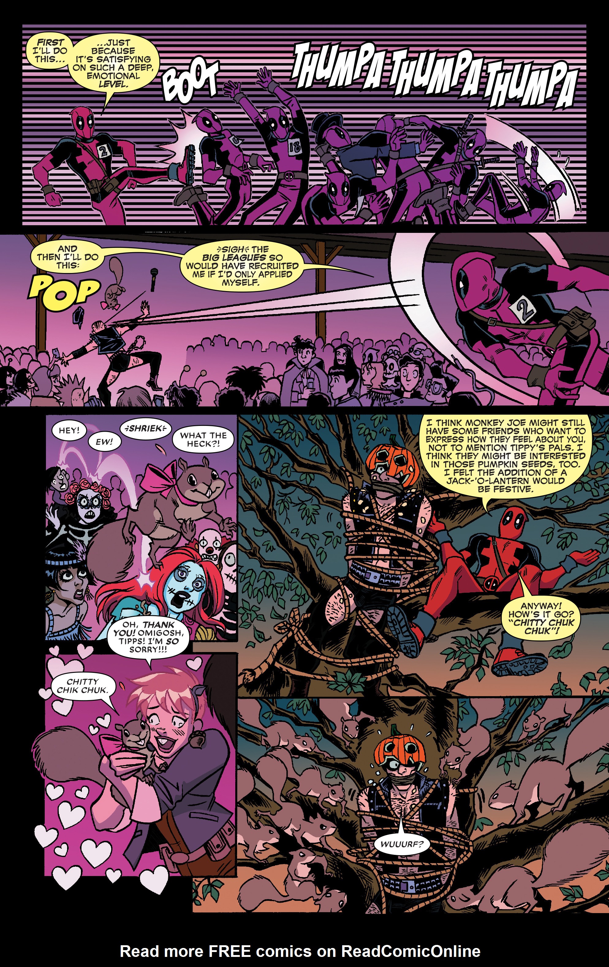 Read online Gwenpool Holiday Special: Merry Mix-Up comic -  Issue # Full - 56