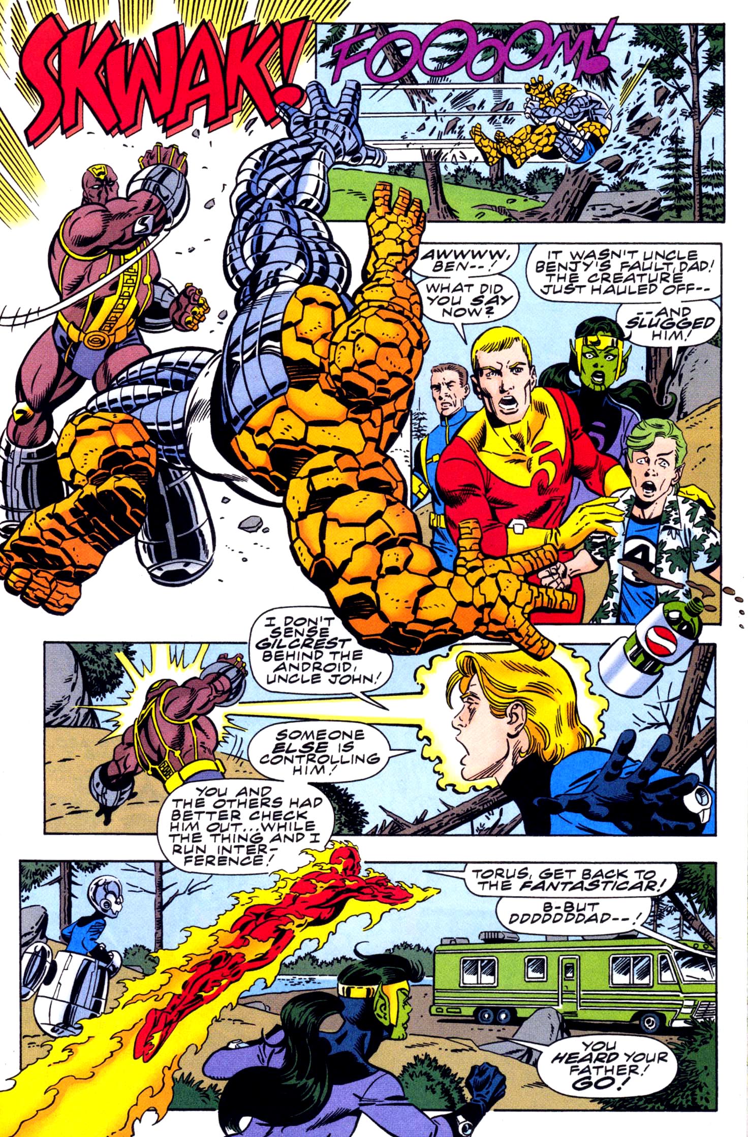Read online Fantastic Five comic -  Issue #2 - 11