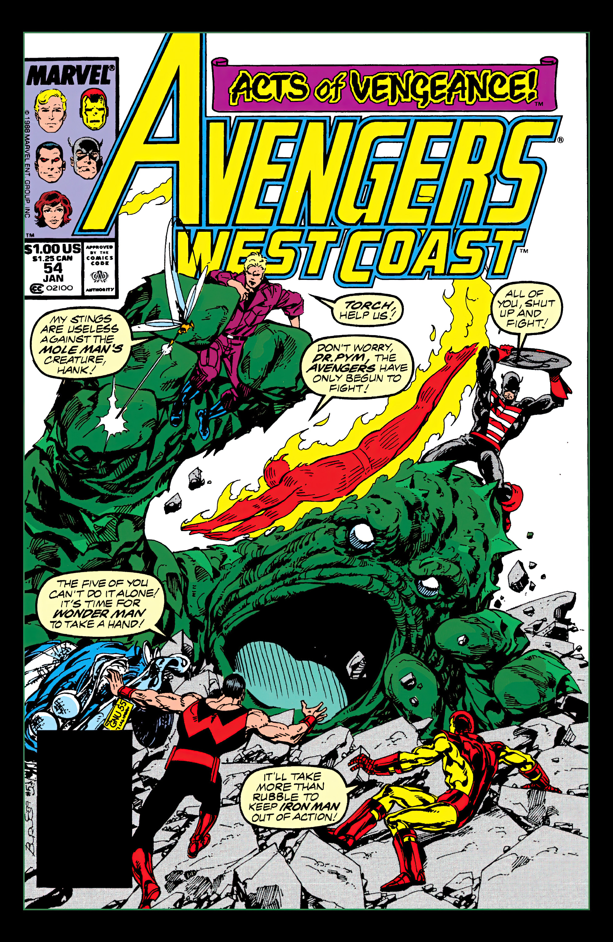 Read online Avengers Epic Collection: Acts of Vengeance comic -  Issue # TPB (Part 3) - 90