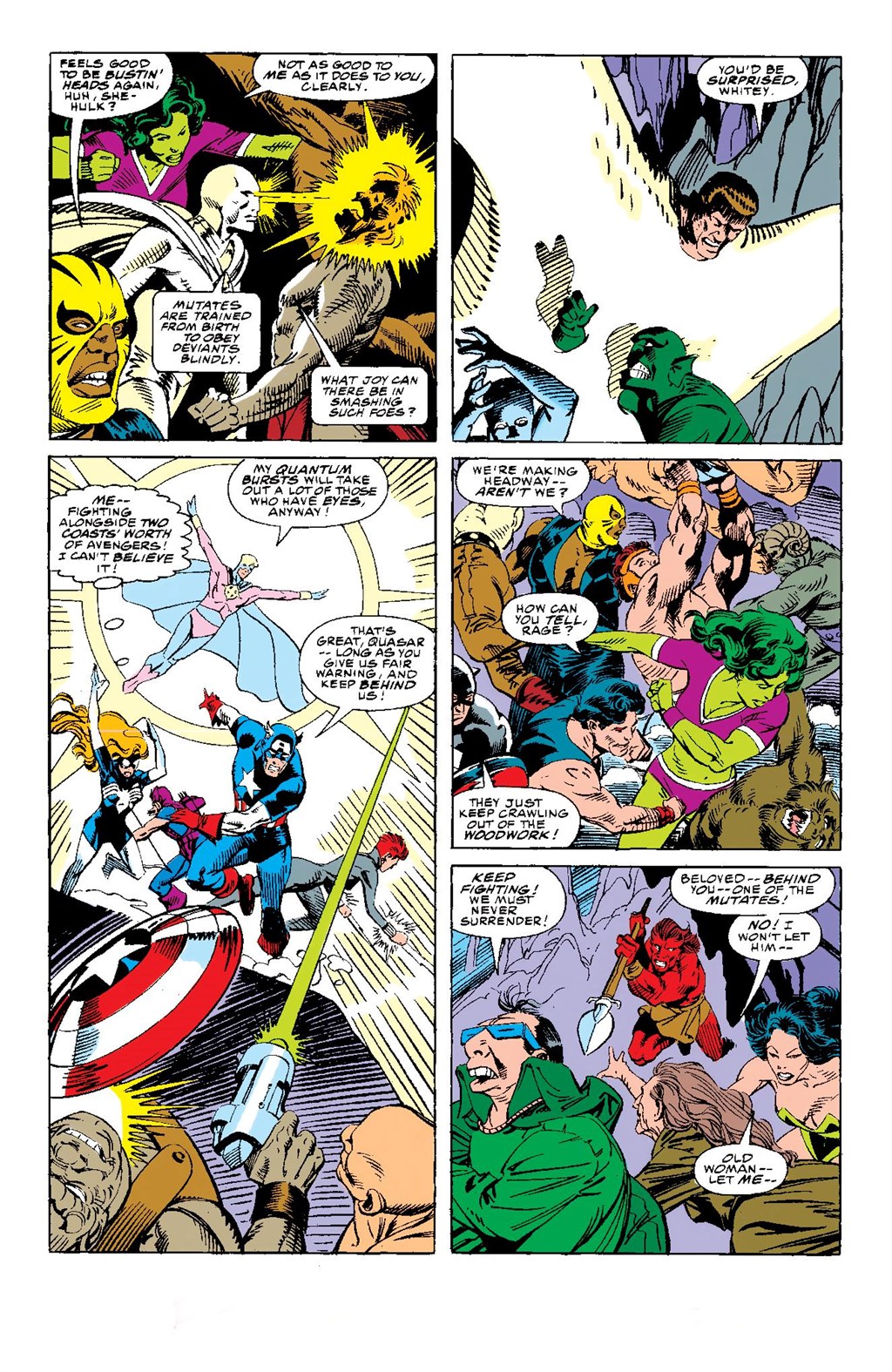 Read online Avengers West Coast Epic Collection: How The West Was Won comic -  Issue #Avengers West Coast Epic Collection California Screaming (Part 3) - 94