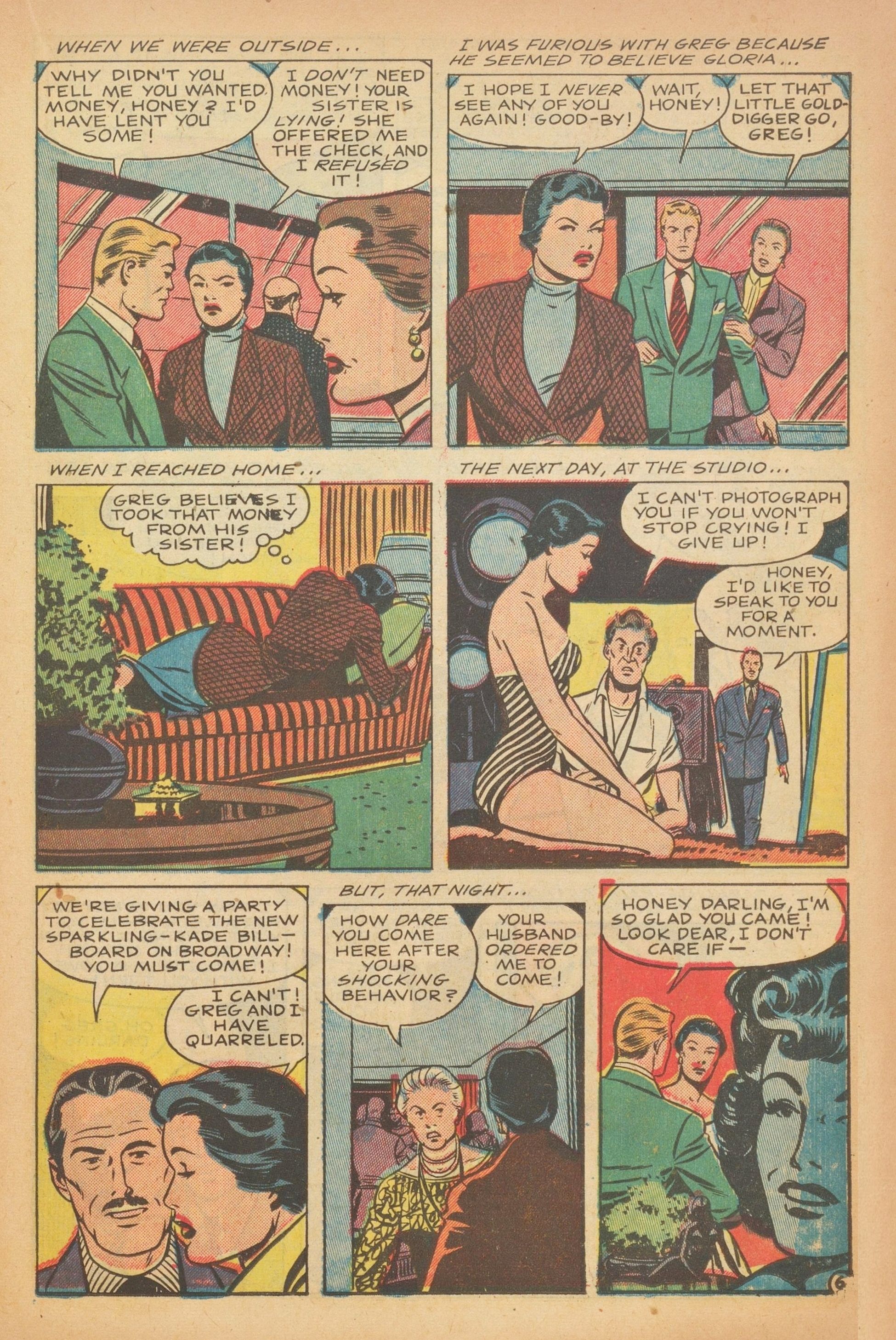 Read online Glamorous Romances comic -  Issue #58 - 15