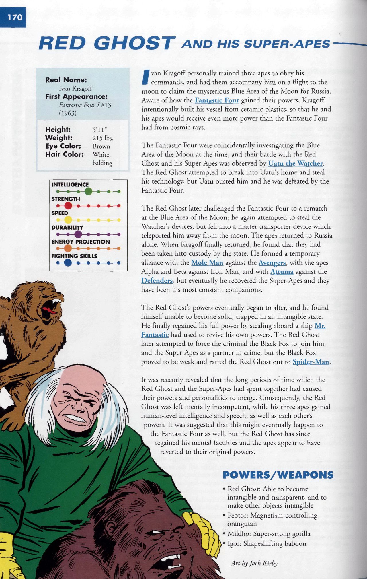 Read online Marvel Encyclopedia comic -  Issue # TPB 6 - 173