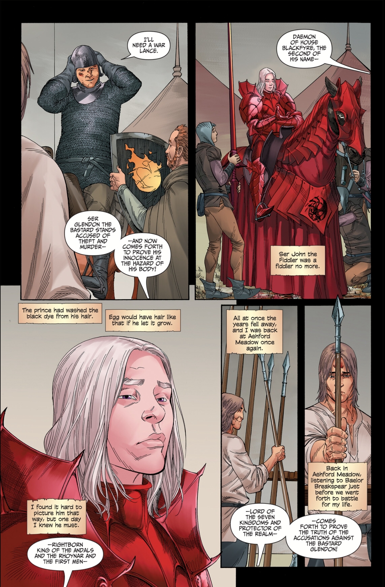 Read online Mystery Knight comic -  Issue # TPB - 131