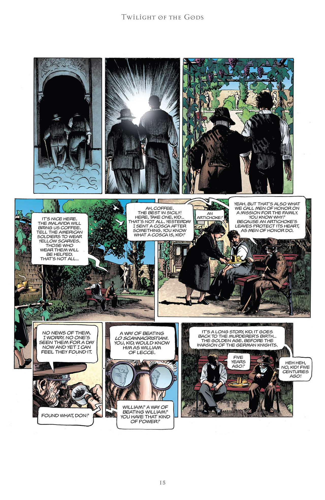 Read online The Secret History comic -  Issue #13 - 16