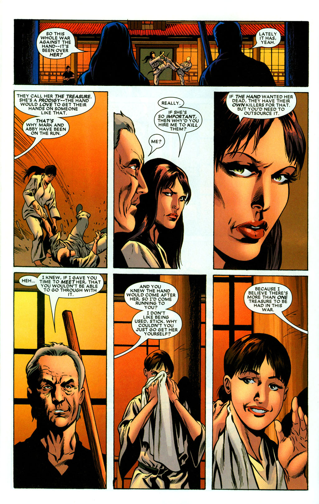 Read online Elektra: The Official Movie Adaptation comic -  Issue # Full - 37
