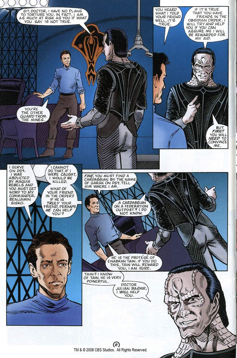Read online Star Trek: Deep Space Nine, The Maquis comic -  Issue #2 - 10