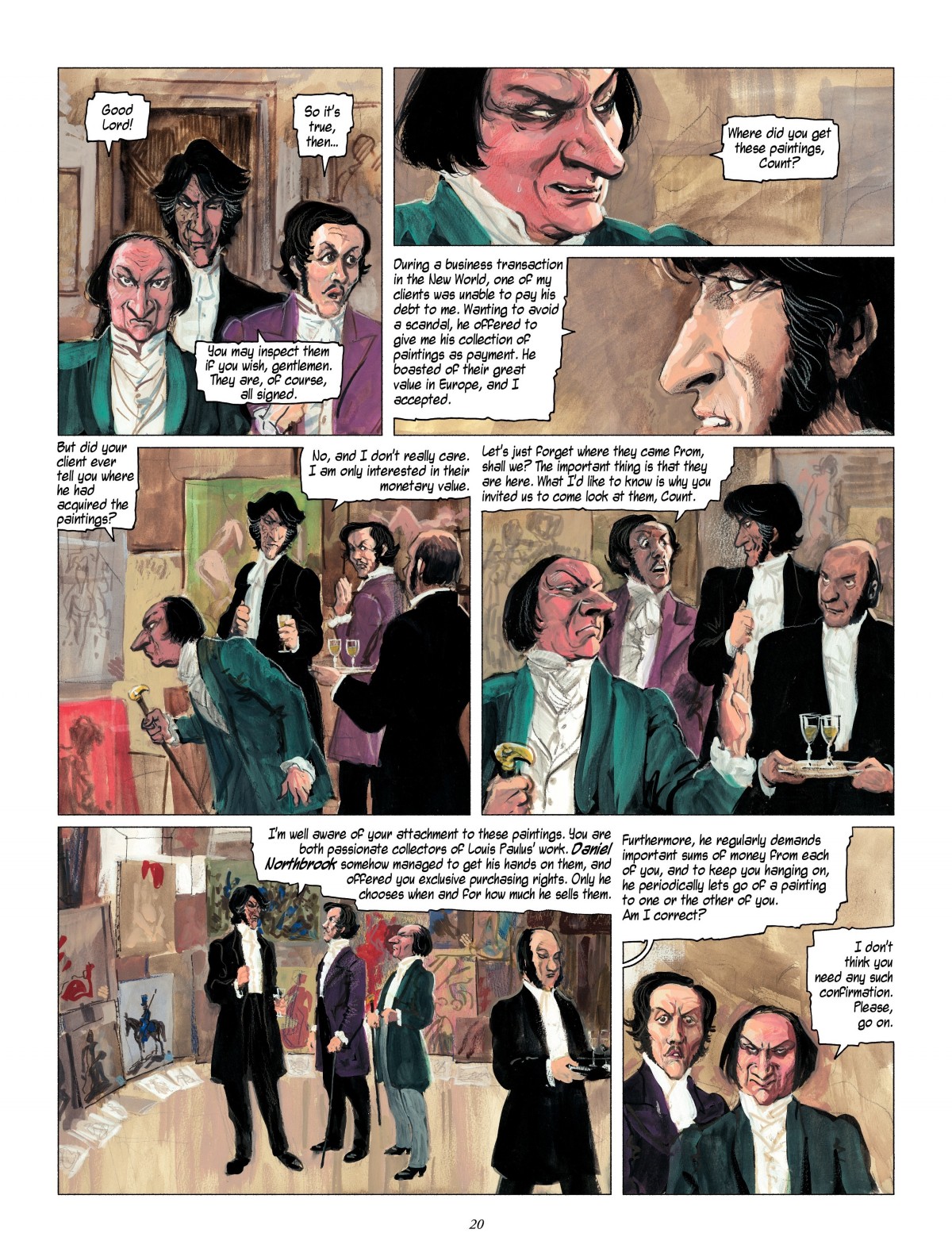 Read online The Revenge of Count Skarbek comic -  Issue #1 - 20