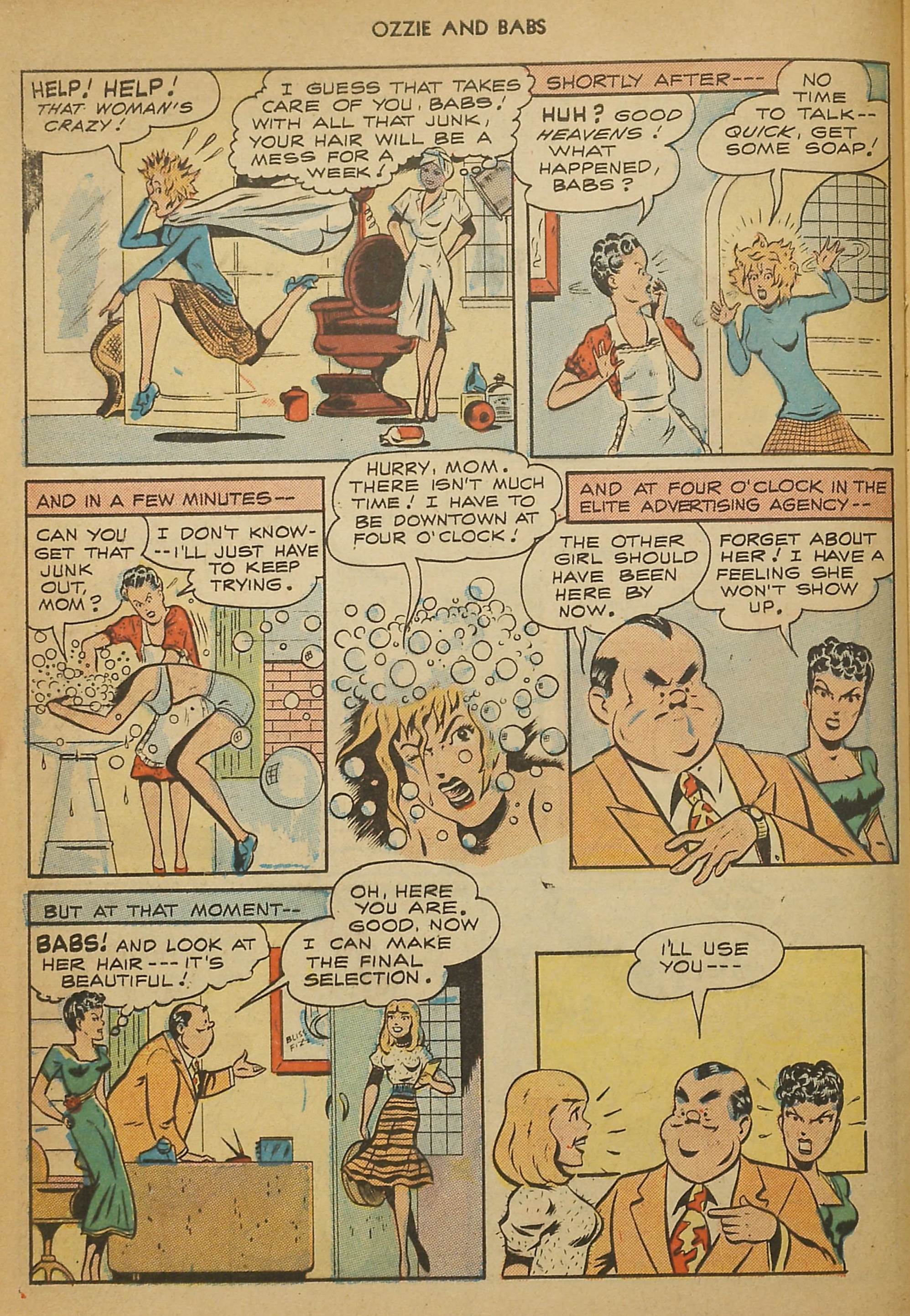 Read online Ozzie And Babs comic -  Issue #3 - 32
