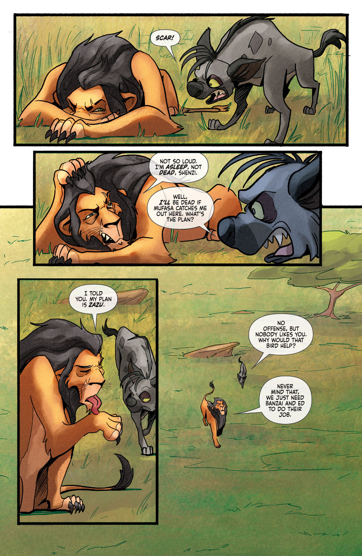 Read online Disney Villains: Scar comic -  Issue #4 - 13