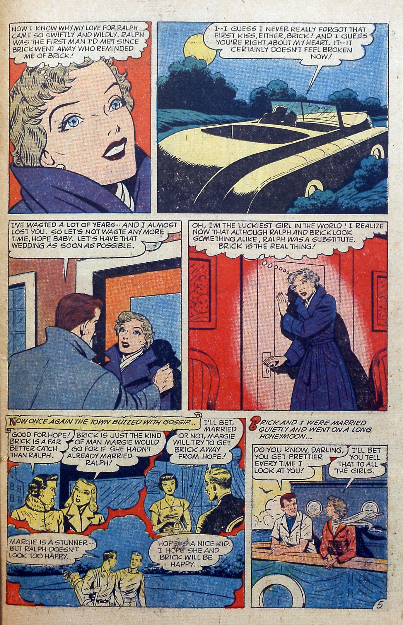 Read online Glamorous Romances comic -  Issue #81 - 31