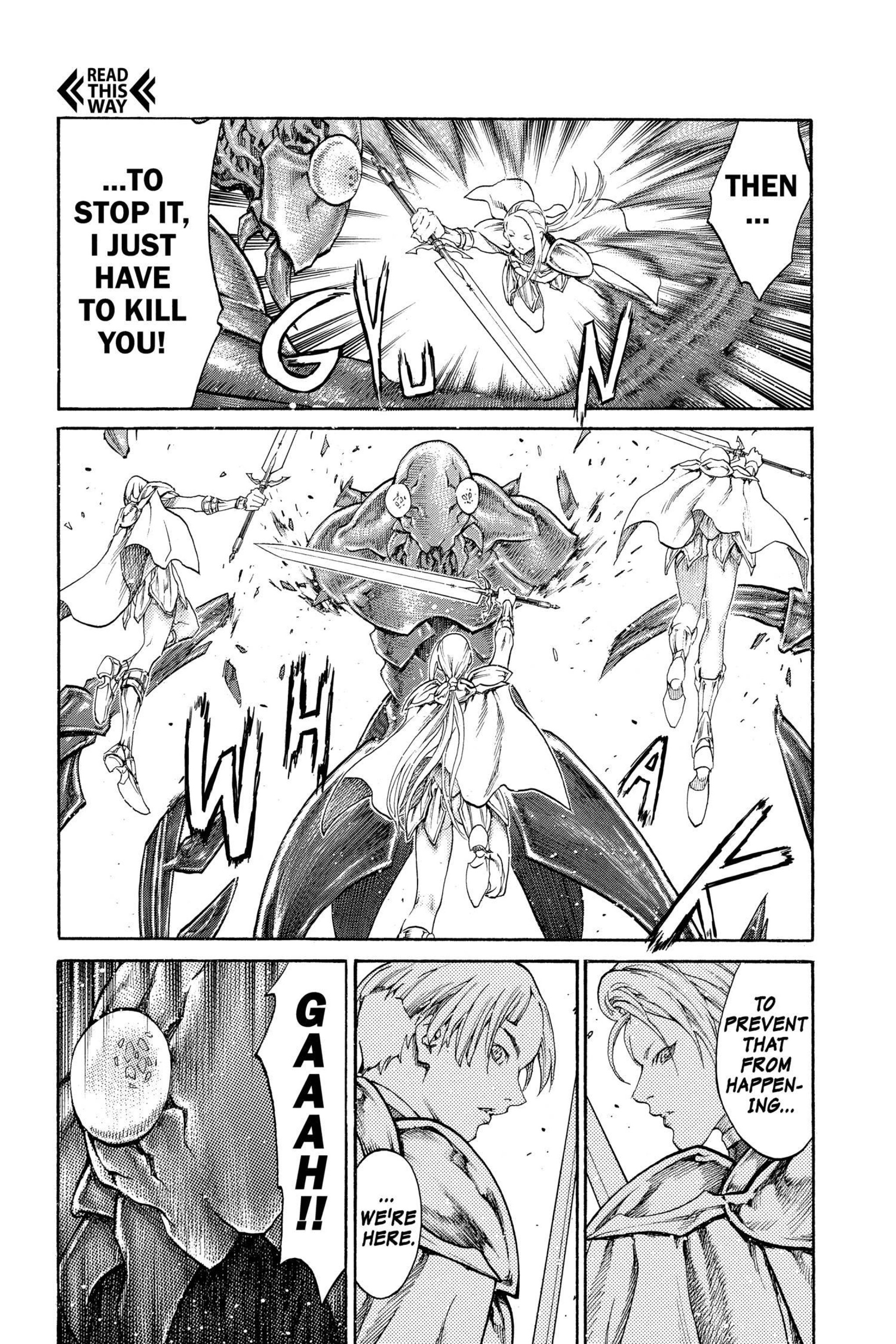Read online Claymore comic -  Issue #12 - 56