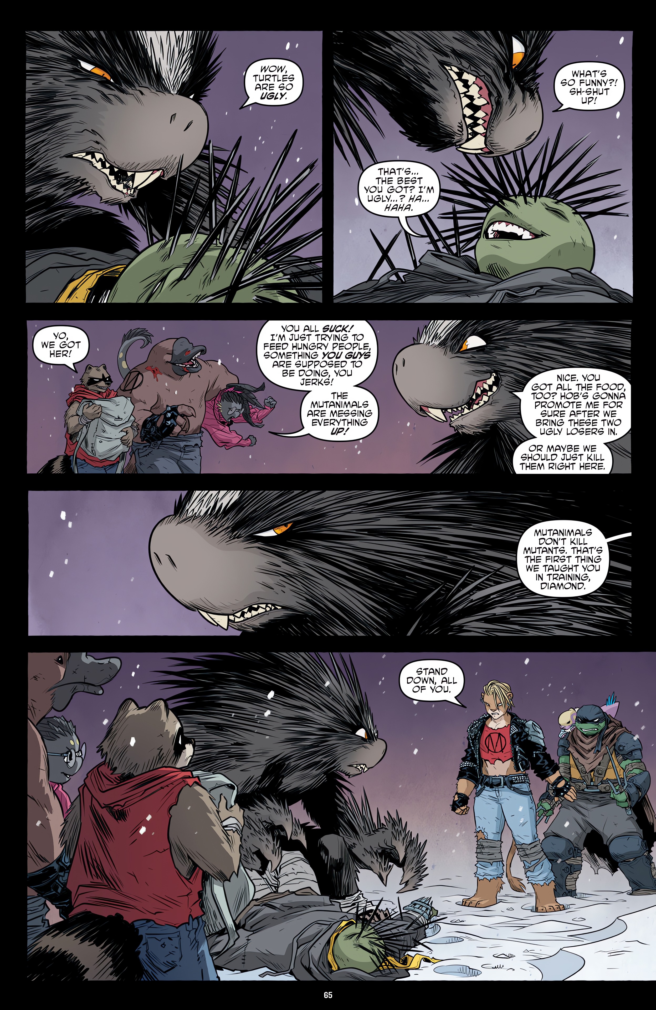 Read online Teenage Mutant Ninja Turtles: The IDW Collection comic -  Issue # TPB 14 (Part 1) - 65