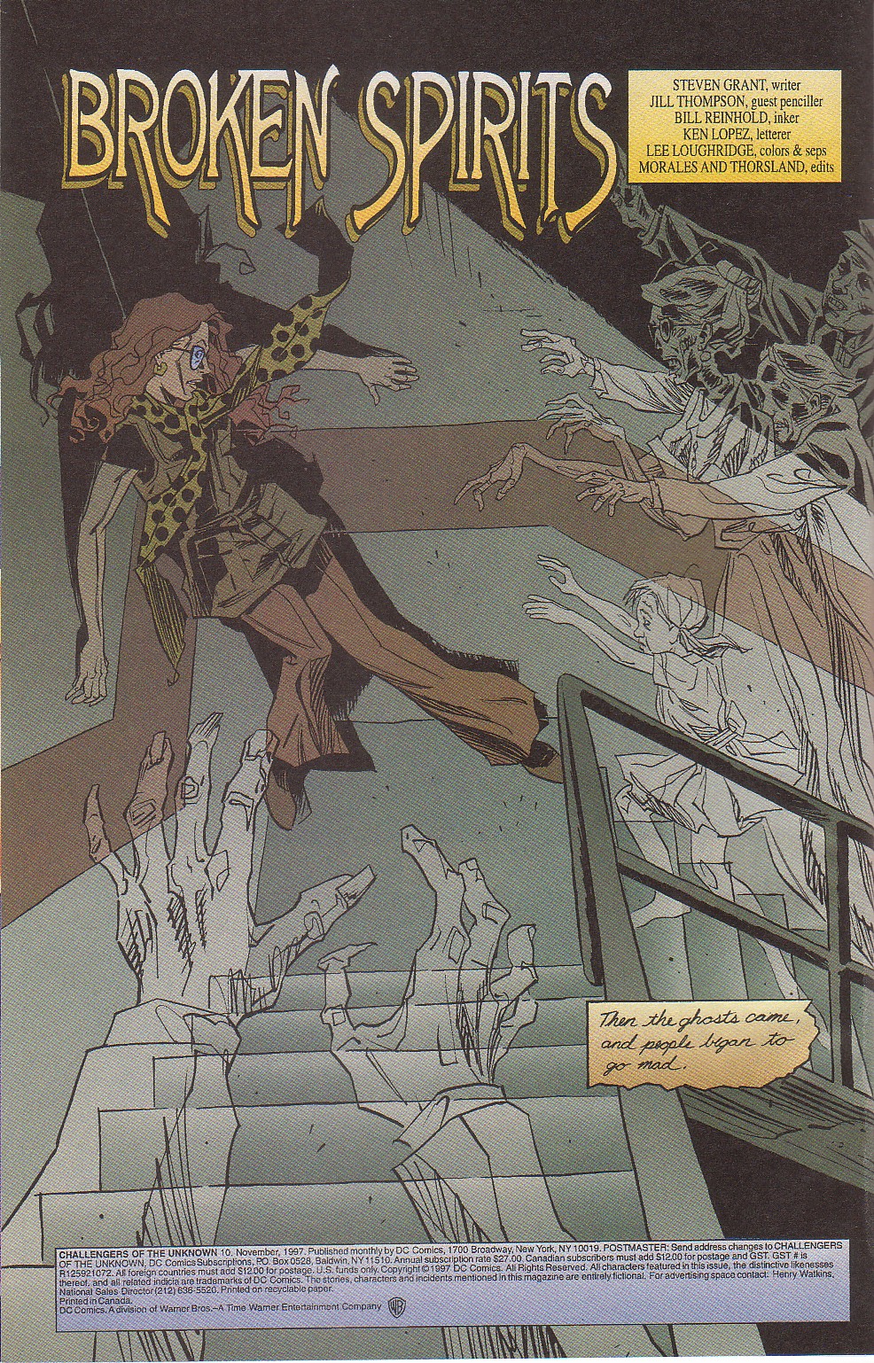 Read online Challengers of the Unknown (1997) comic -  Issue #10 - 3