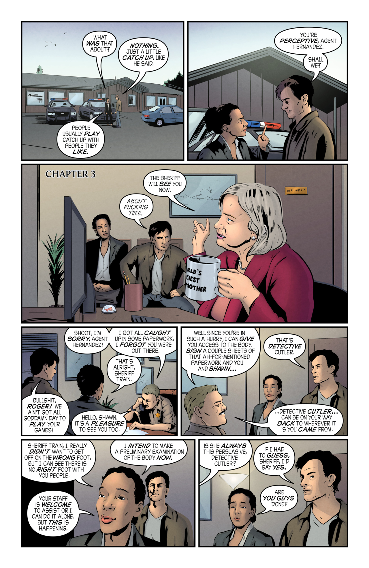 Read online John Carpenter's Night Terrors comic -  Issue # Second Nature - 18