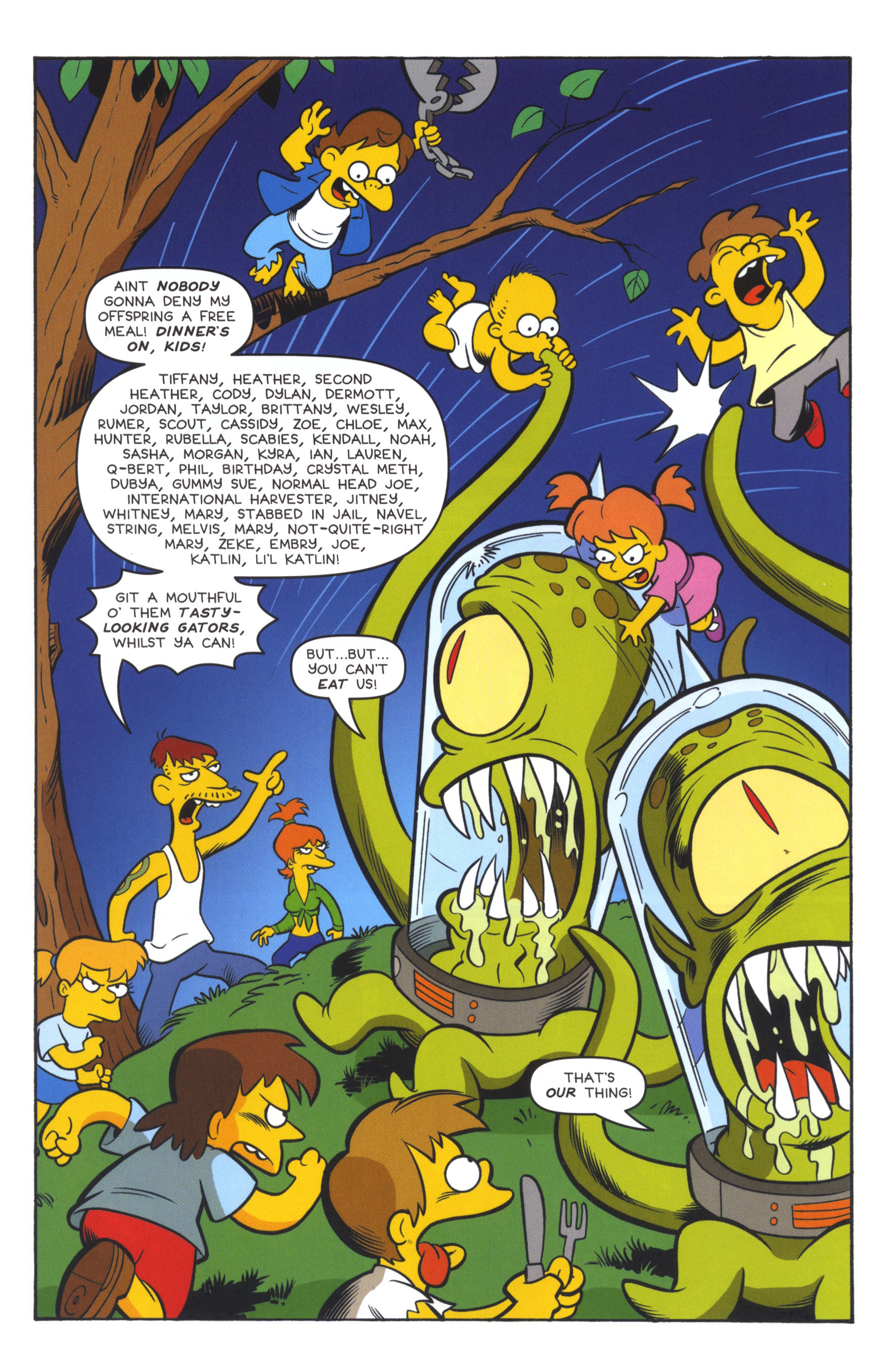 Read online Bongo Comics Free-For-All! comic -  Issue #2018 - 27